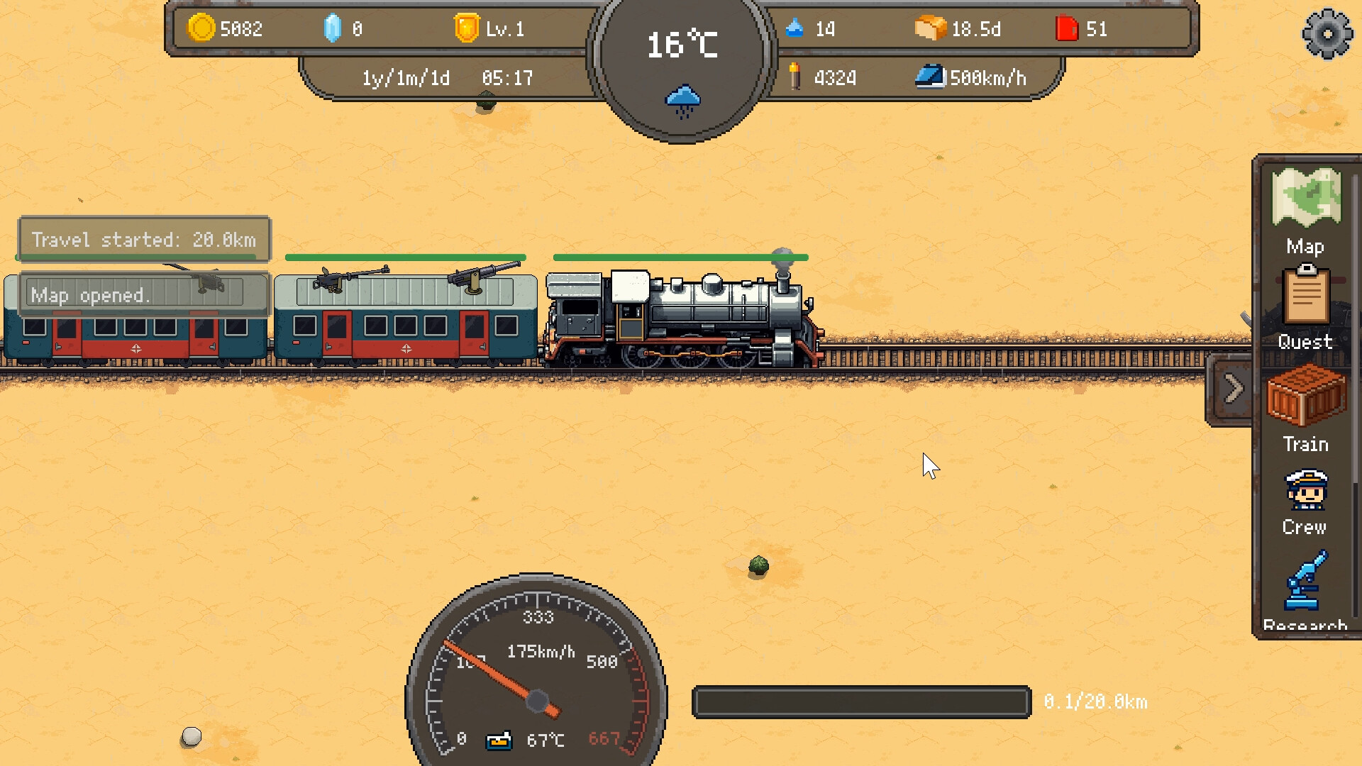 荒原列车 Wasteland Train: Conductor screenshot 1