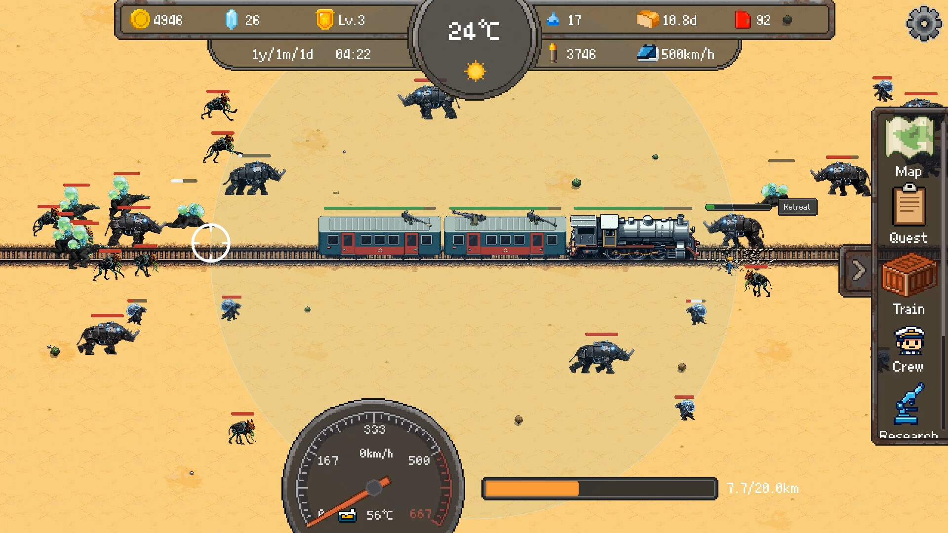 荒原列车 Wasteland Train: Conductor screenshot 2