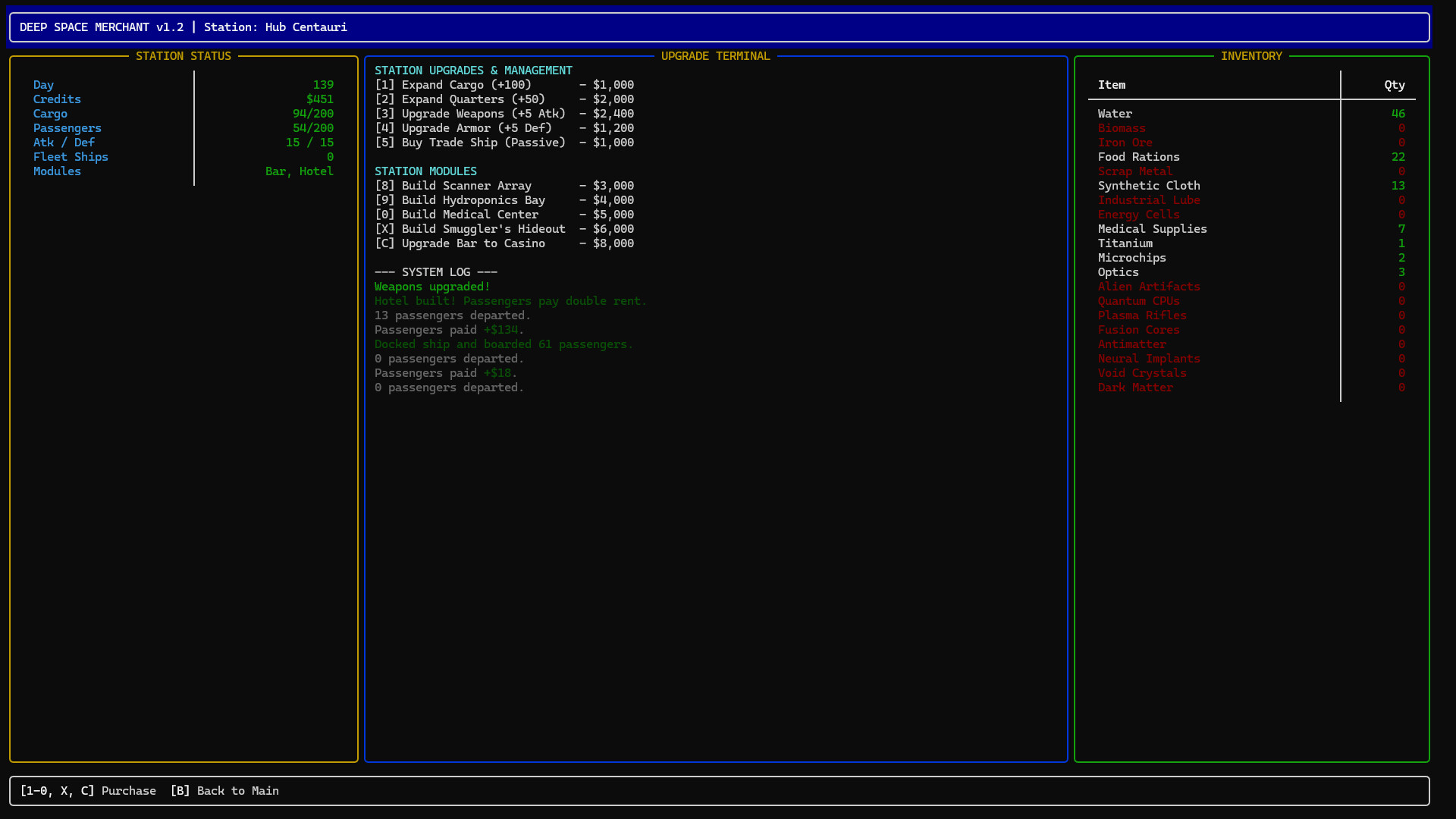 Deep Space Merchant screenshot 9