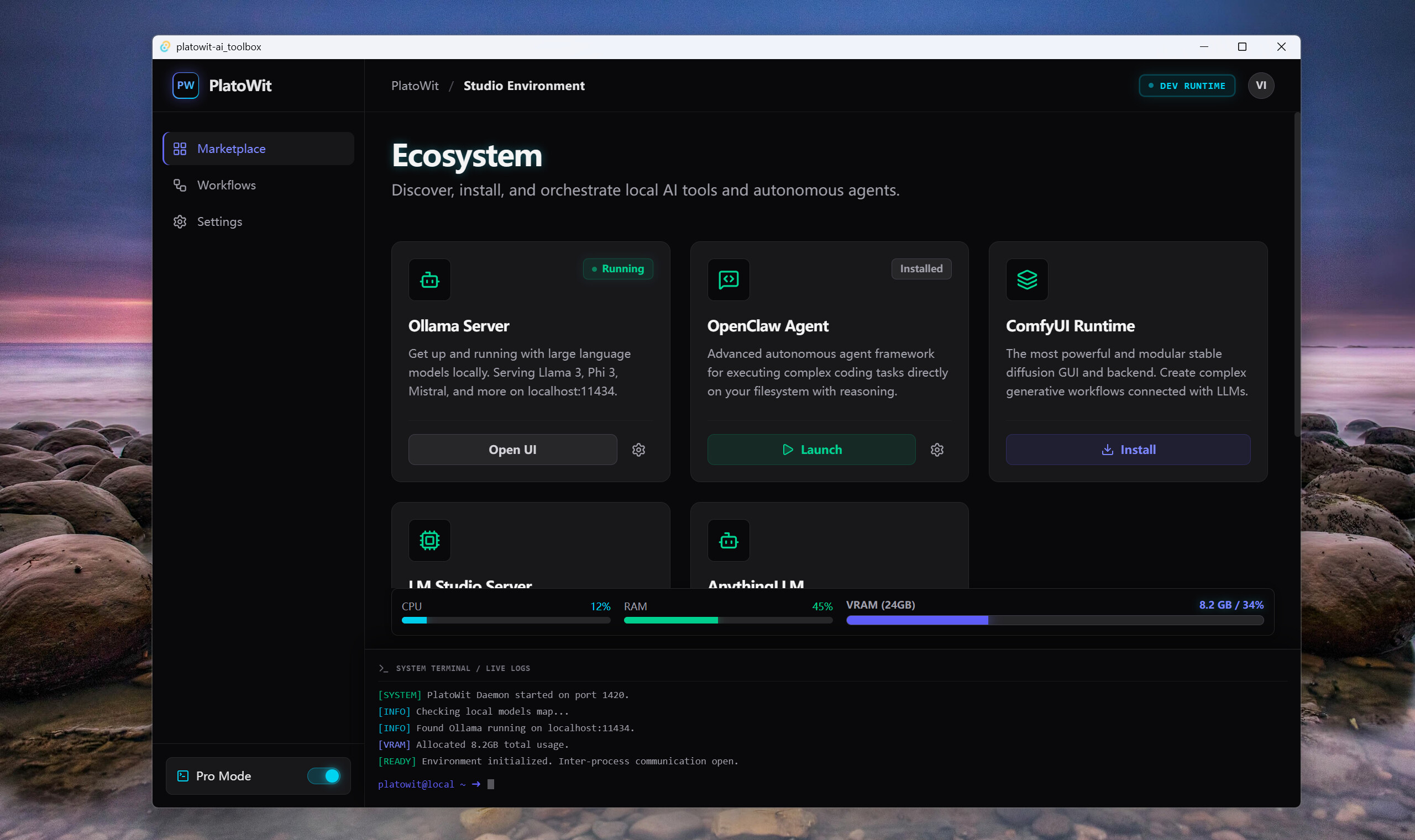 PlatoWit AI Toolbox screenshot 1