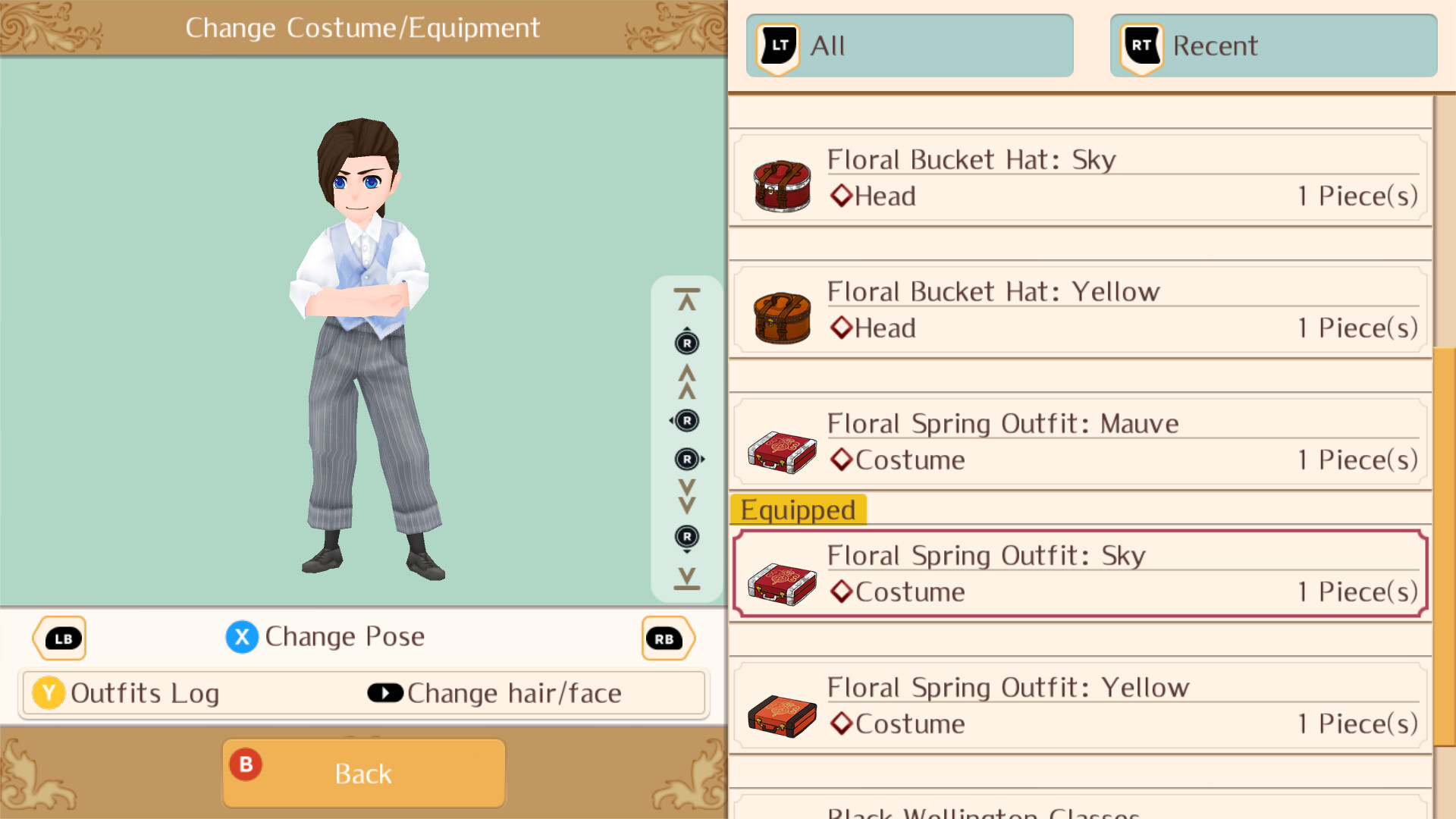 Floral Spring Outfit - Daily Life in the Elnea Kingdom - Another Life Adventure screenshot 3