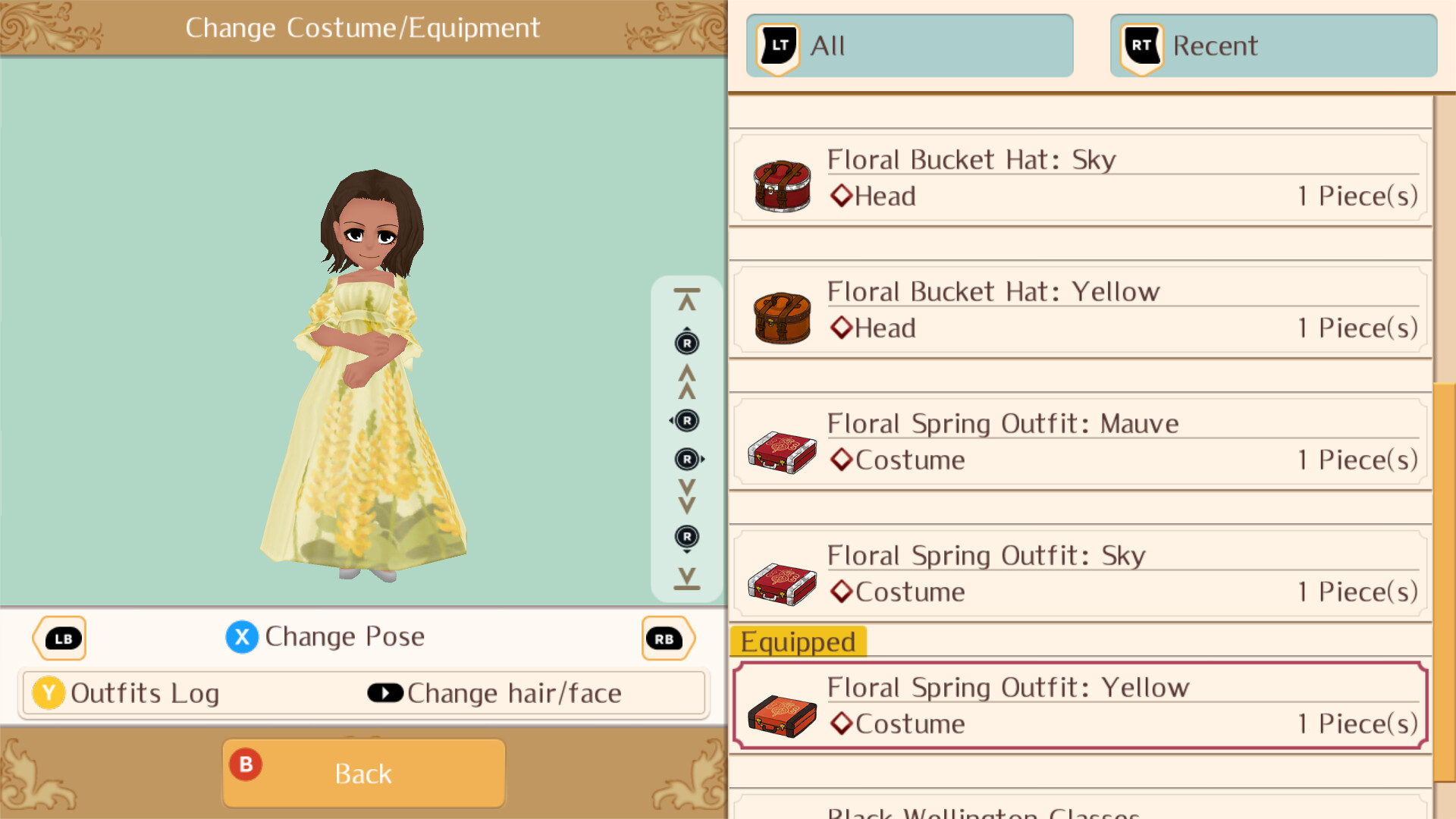 Floral Spring Outfit - Daily Life in the Elnea Kingdom - Another Life Adventure screenshot 2