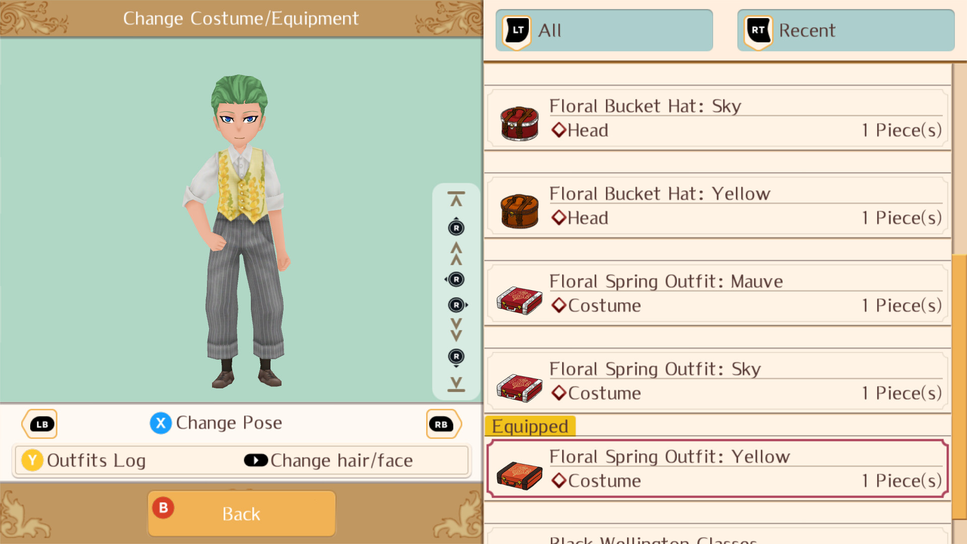 Floral Spring Outfit - Daily Life in the Elnea Kingdom - Another Life Adventure screenshot 1