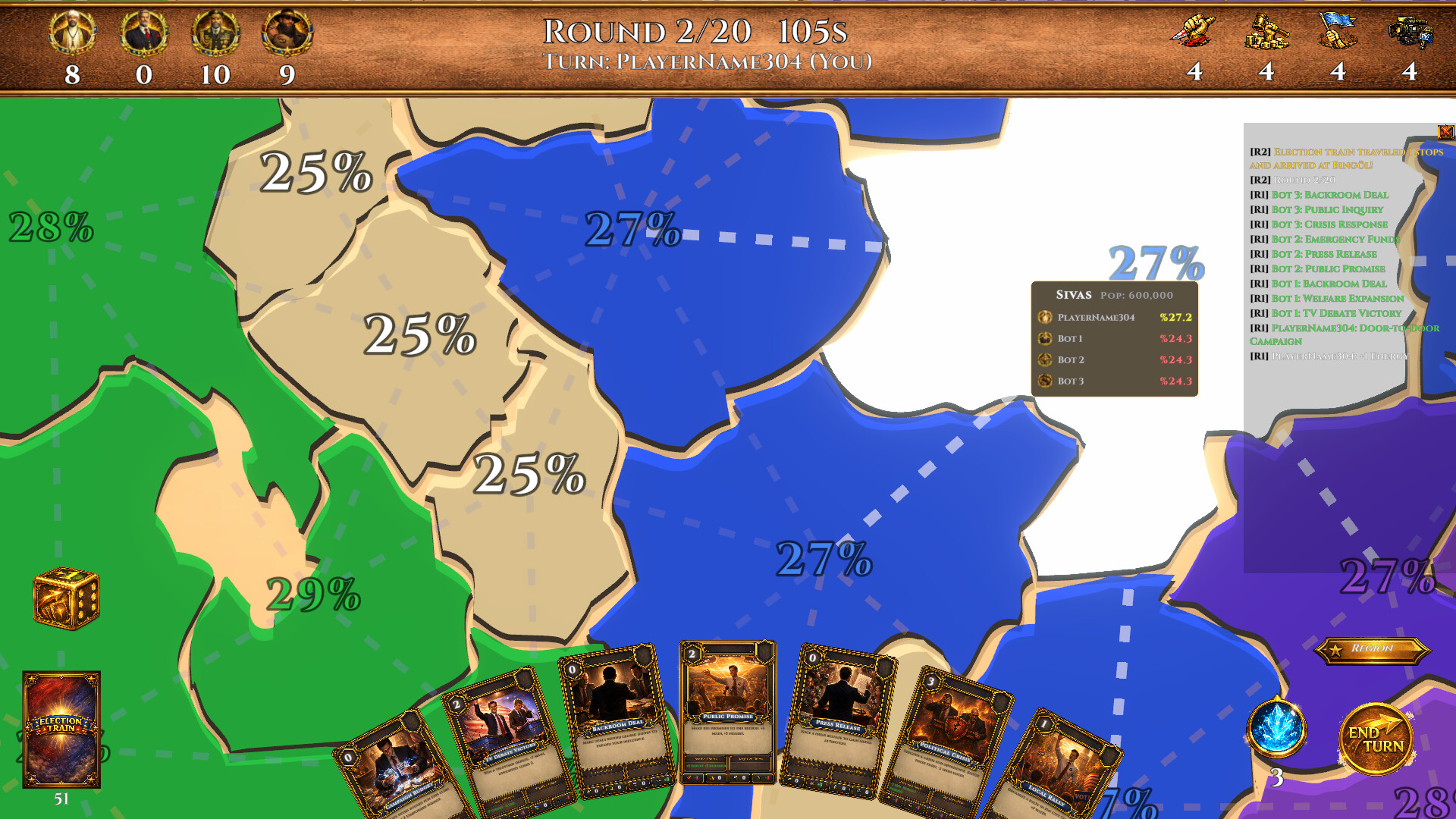 Election Train screenshot 4
