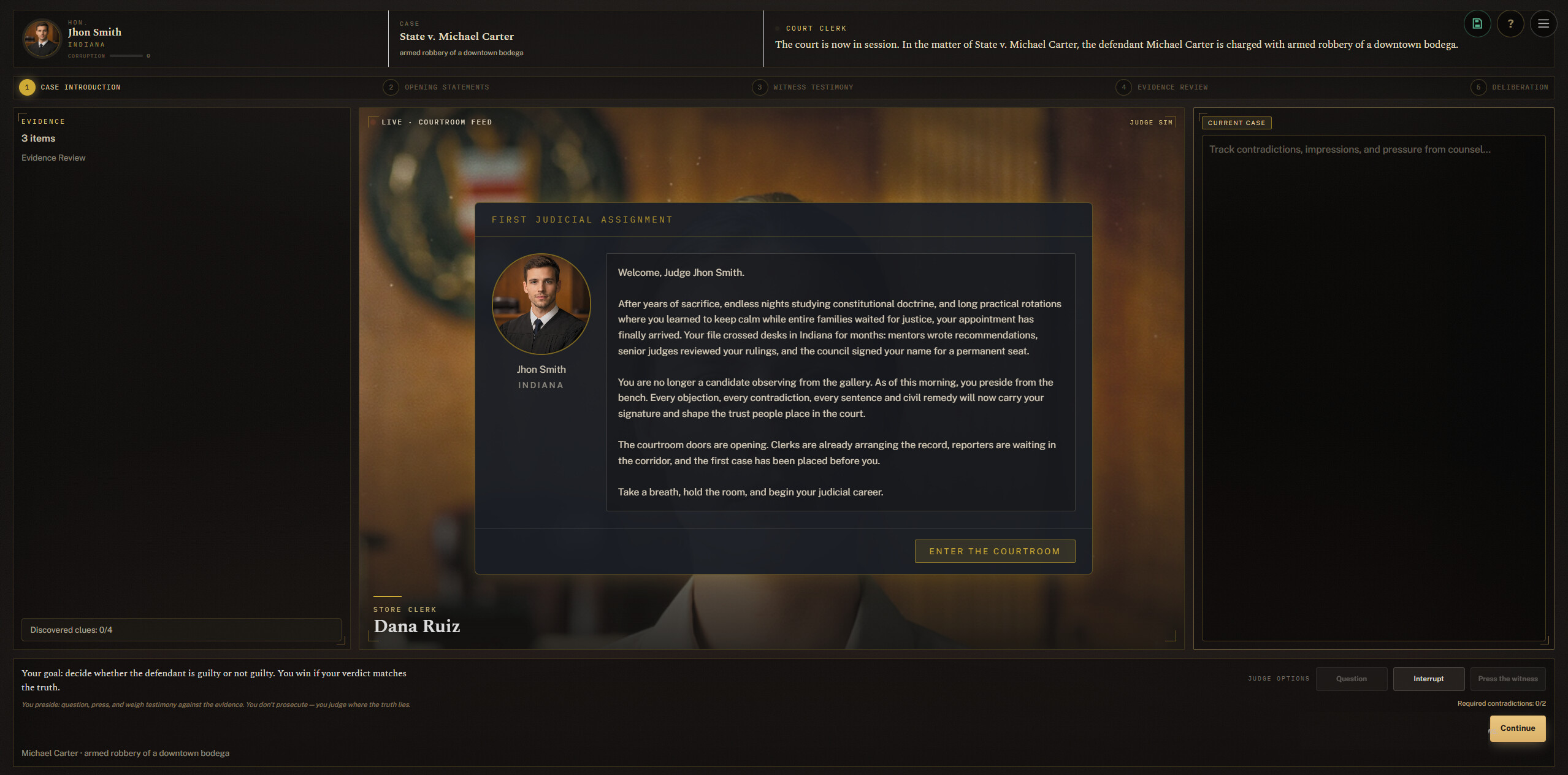 Judge SIM screenshot 1