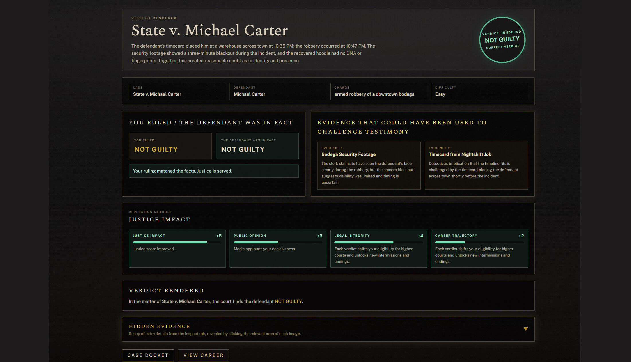 Judge SIM screenshot 4