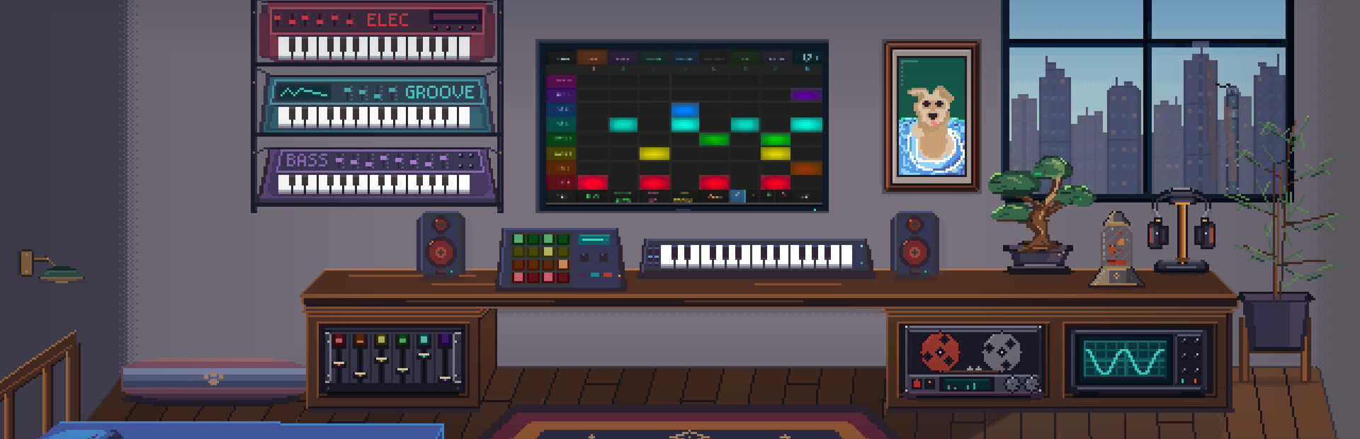 DAWG - Digital Audio Workstation Game