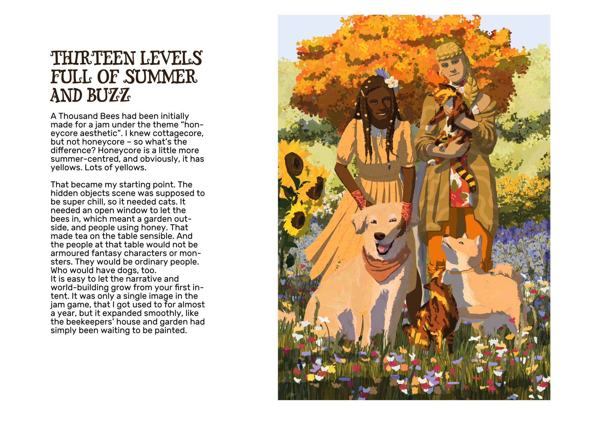 A Thousand Bees - Artbook screenshot 2