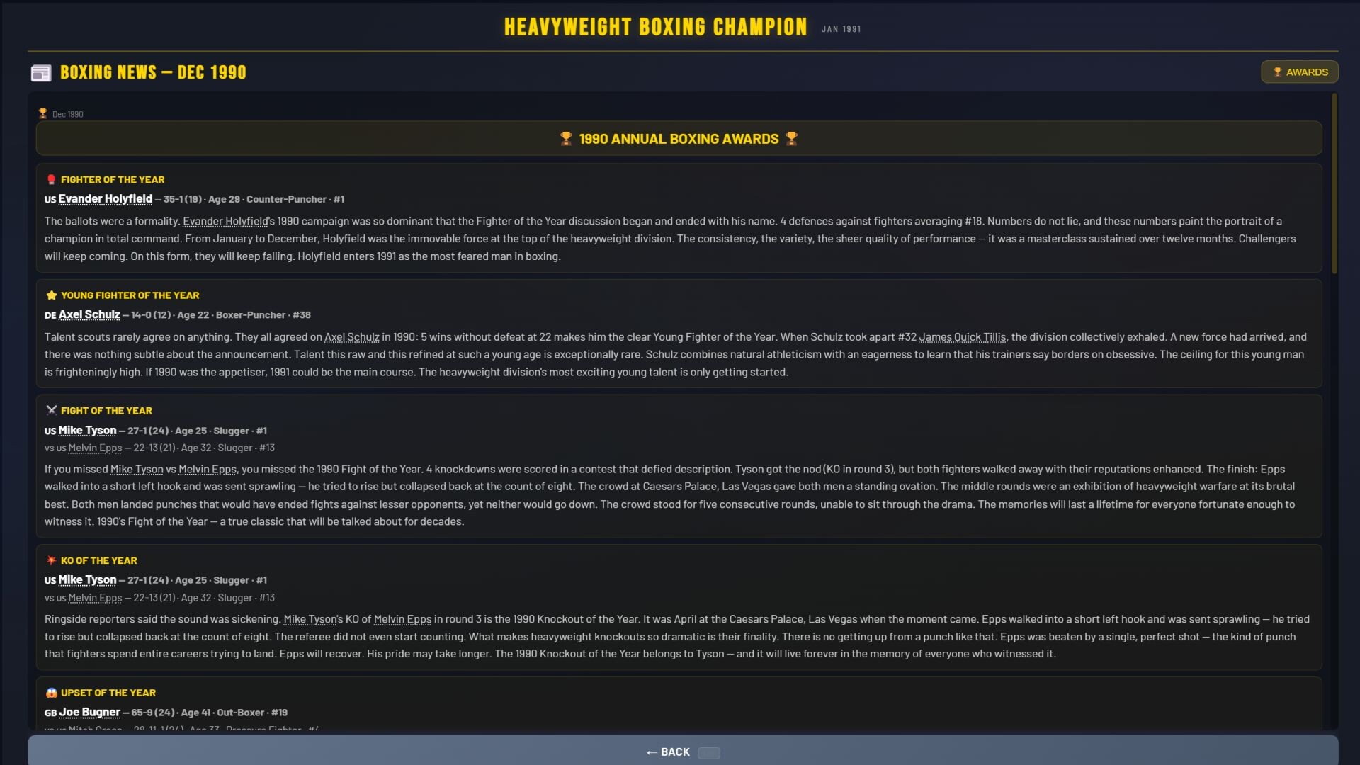Sim: Heavyweight Boxing Champion screenshot 14