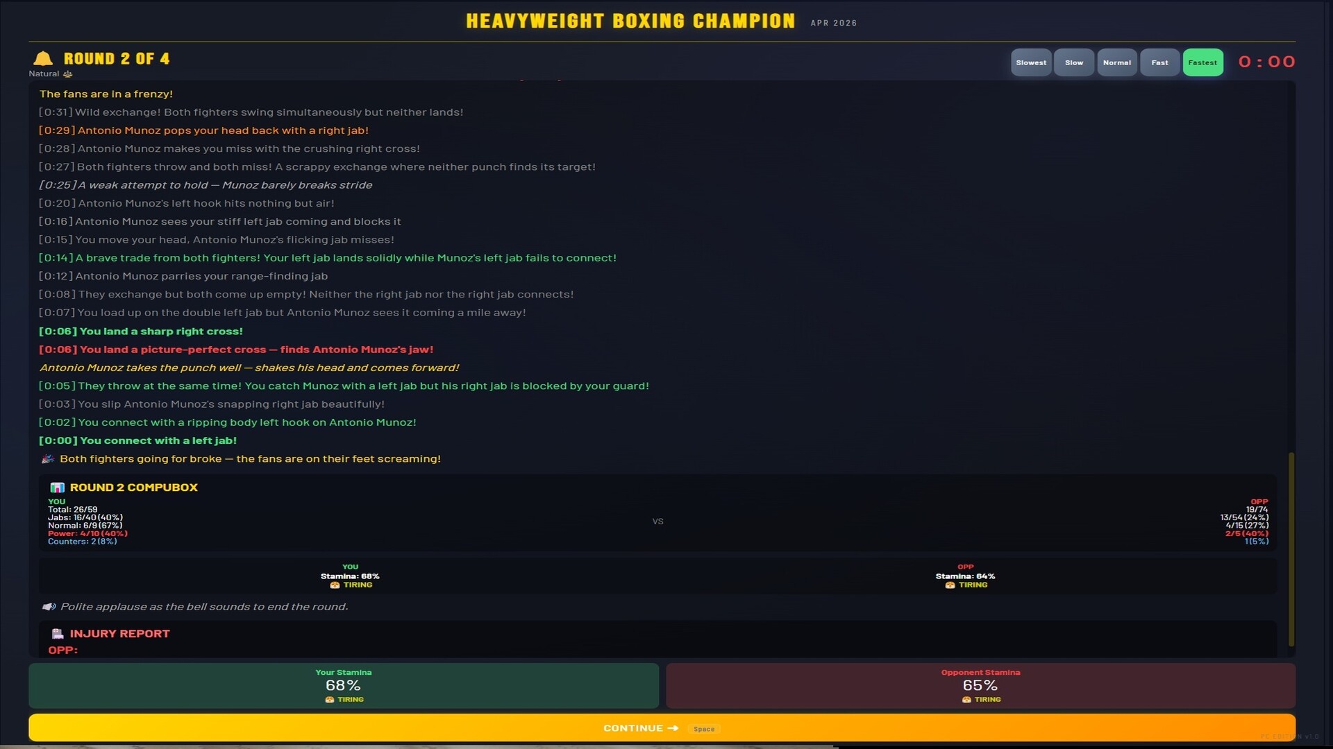 Sim: Heavyweight Boxing Champion screenshot 8