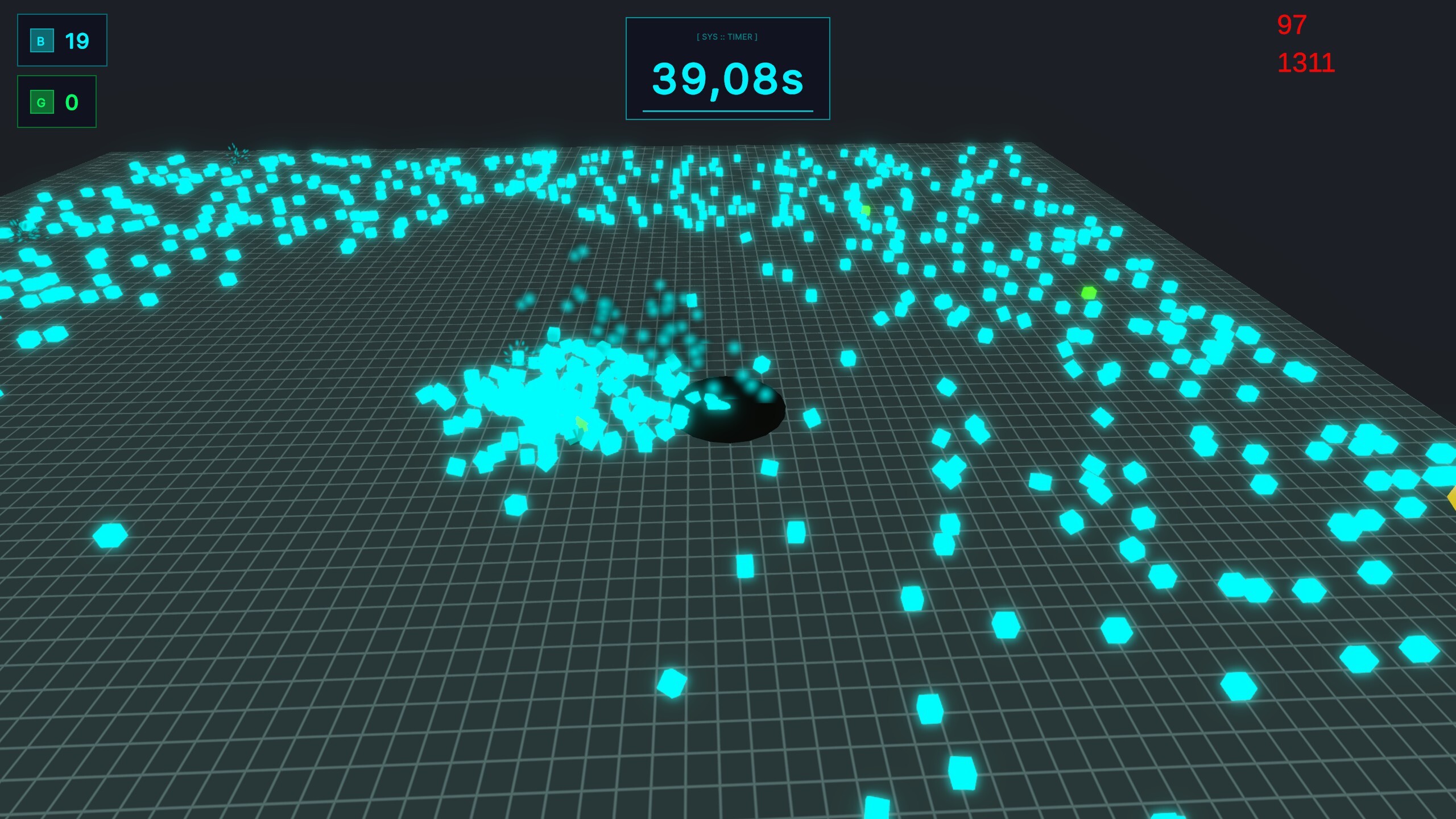 BIT-HOLE: Neon Incremental screenshot 2