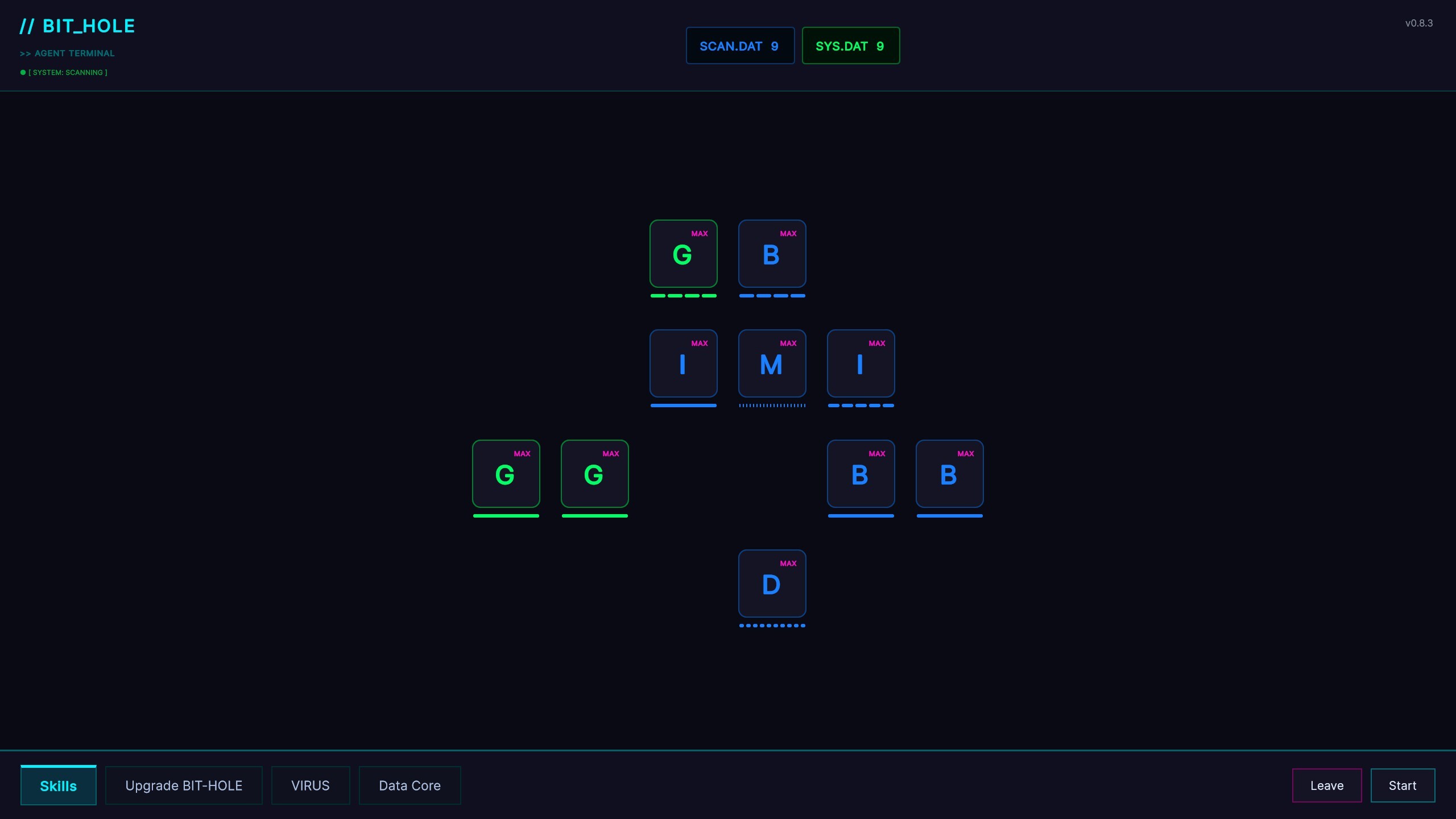 BIT-HOLE: Neon Incremental screenshot 7