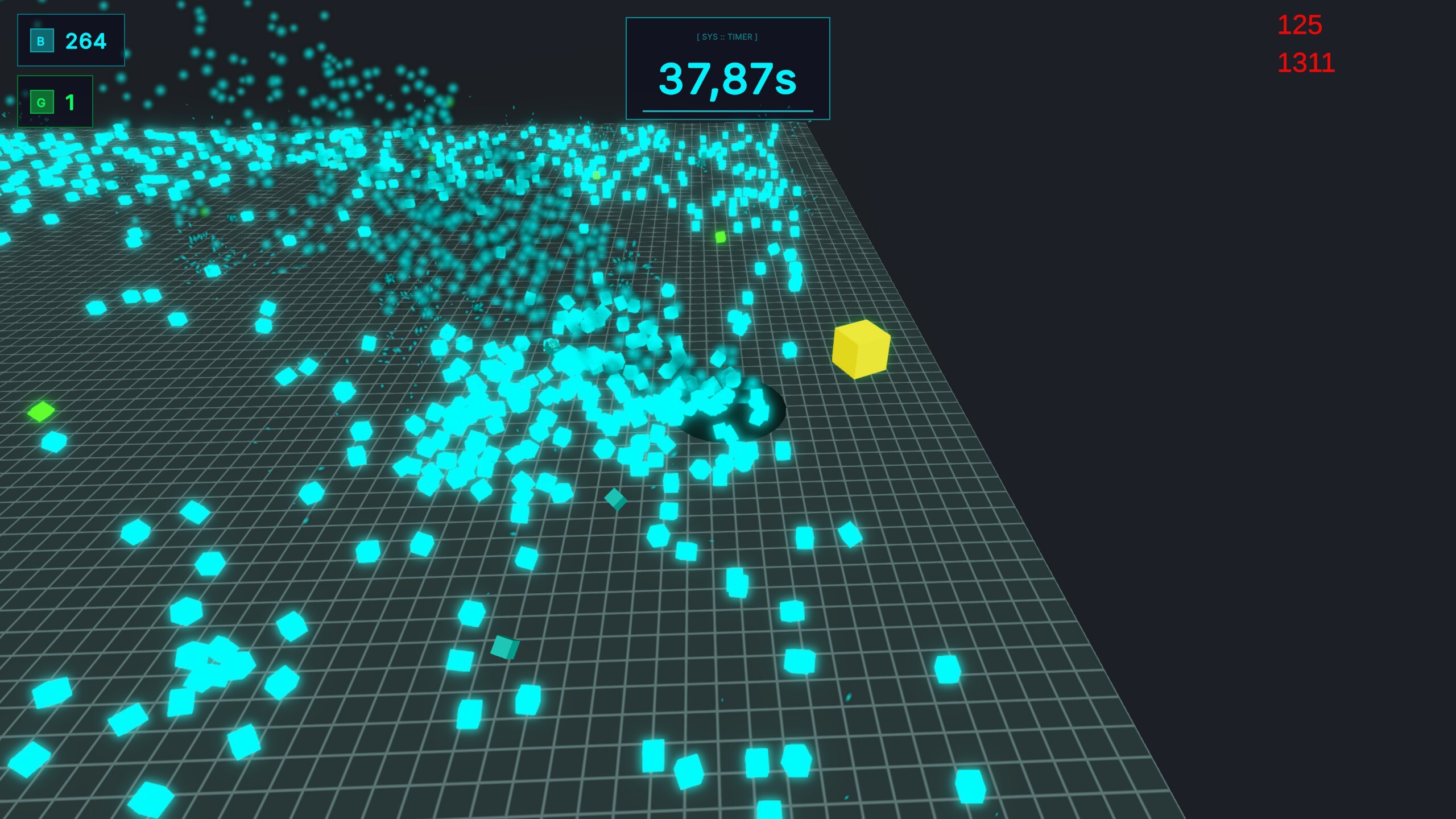BIT-HOLE: Neon Incremental screenshot 4