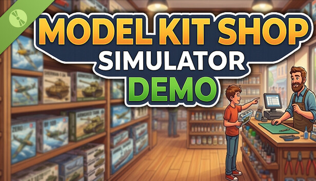 Steam 上的 Model Kit Shop Simulator: Demo