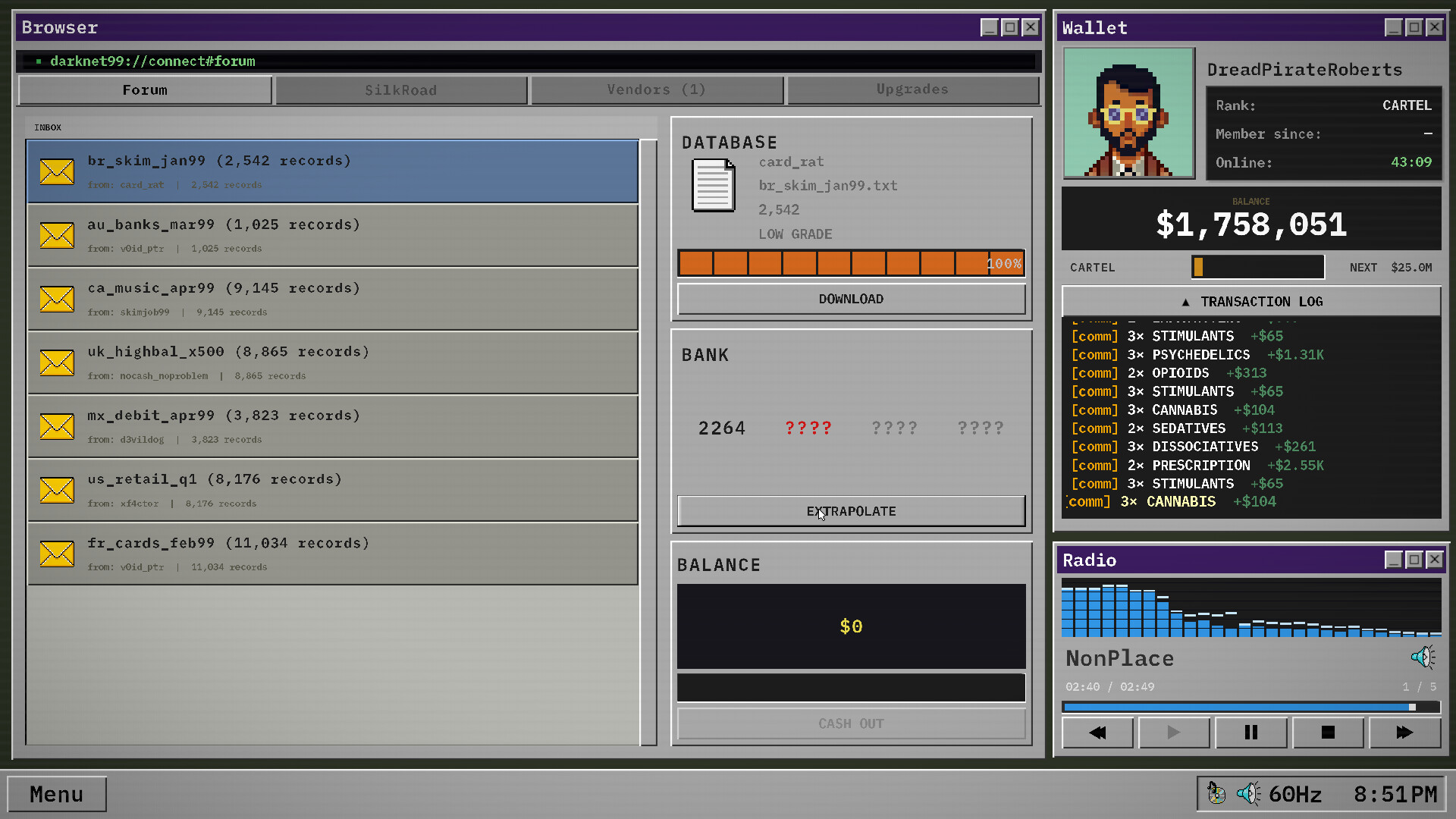 DarkNet99 screenshot 3
