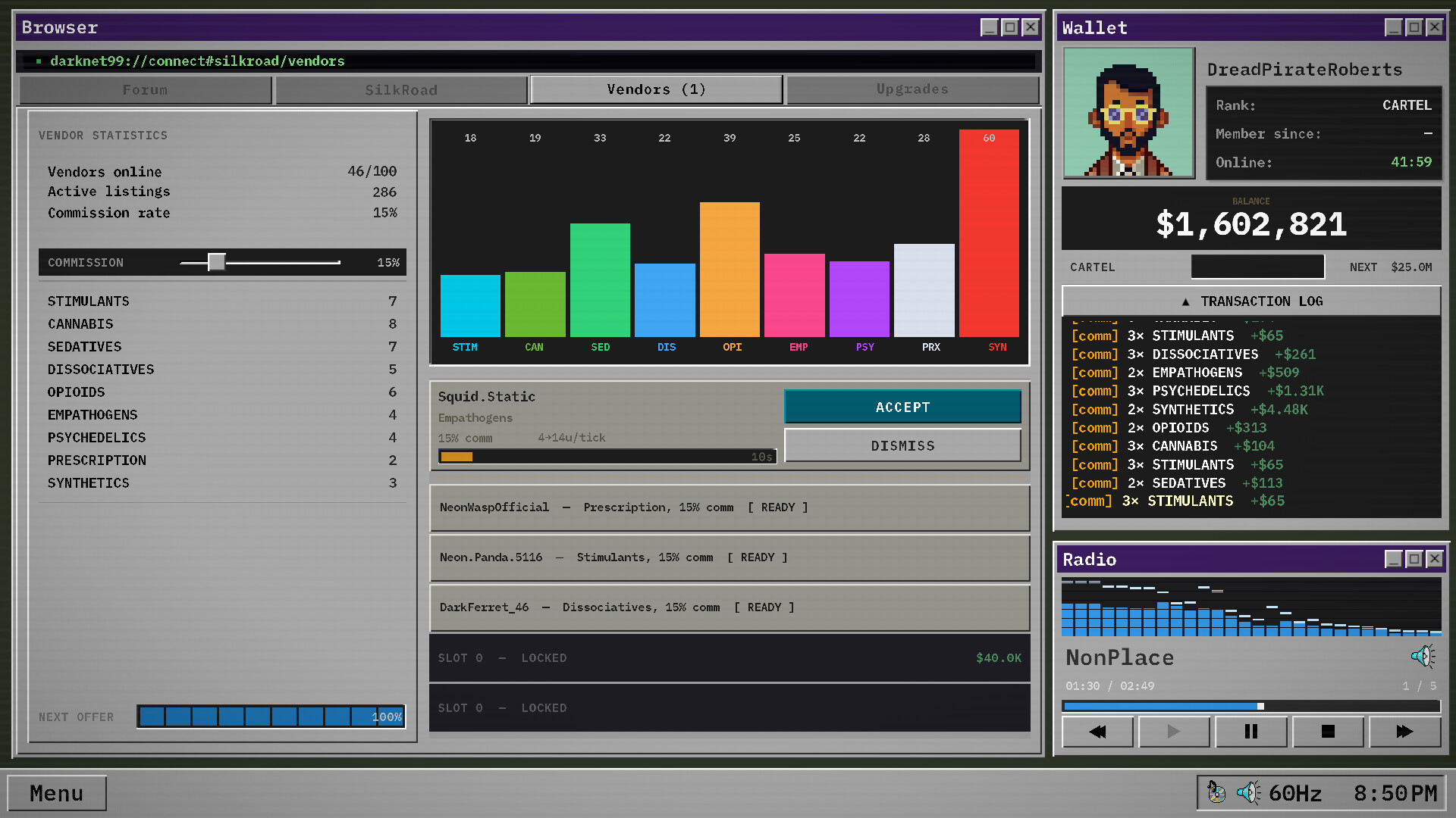 DarkNet99 screenshot 2