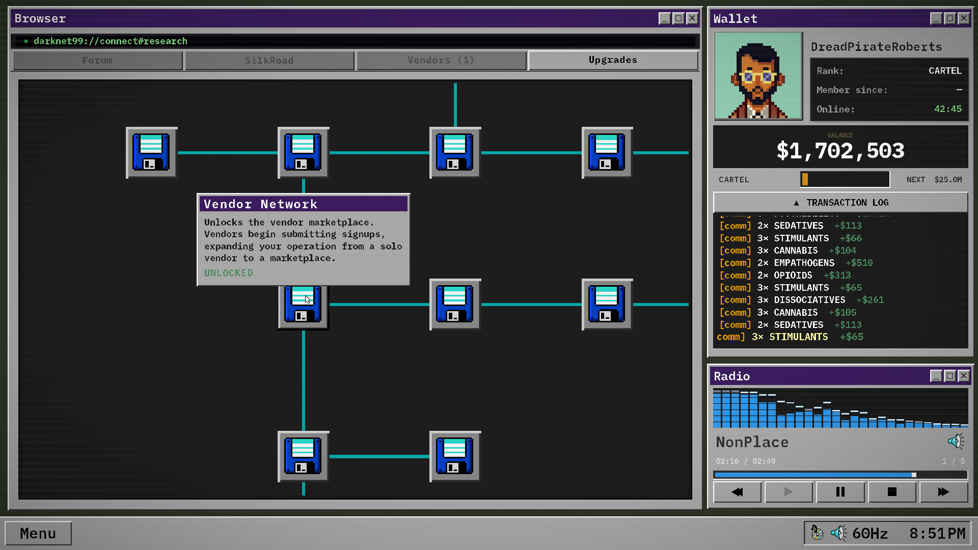 DarkNet99 screenshot 4