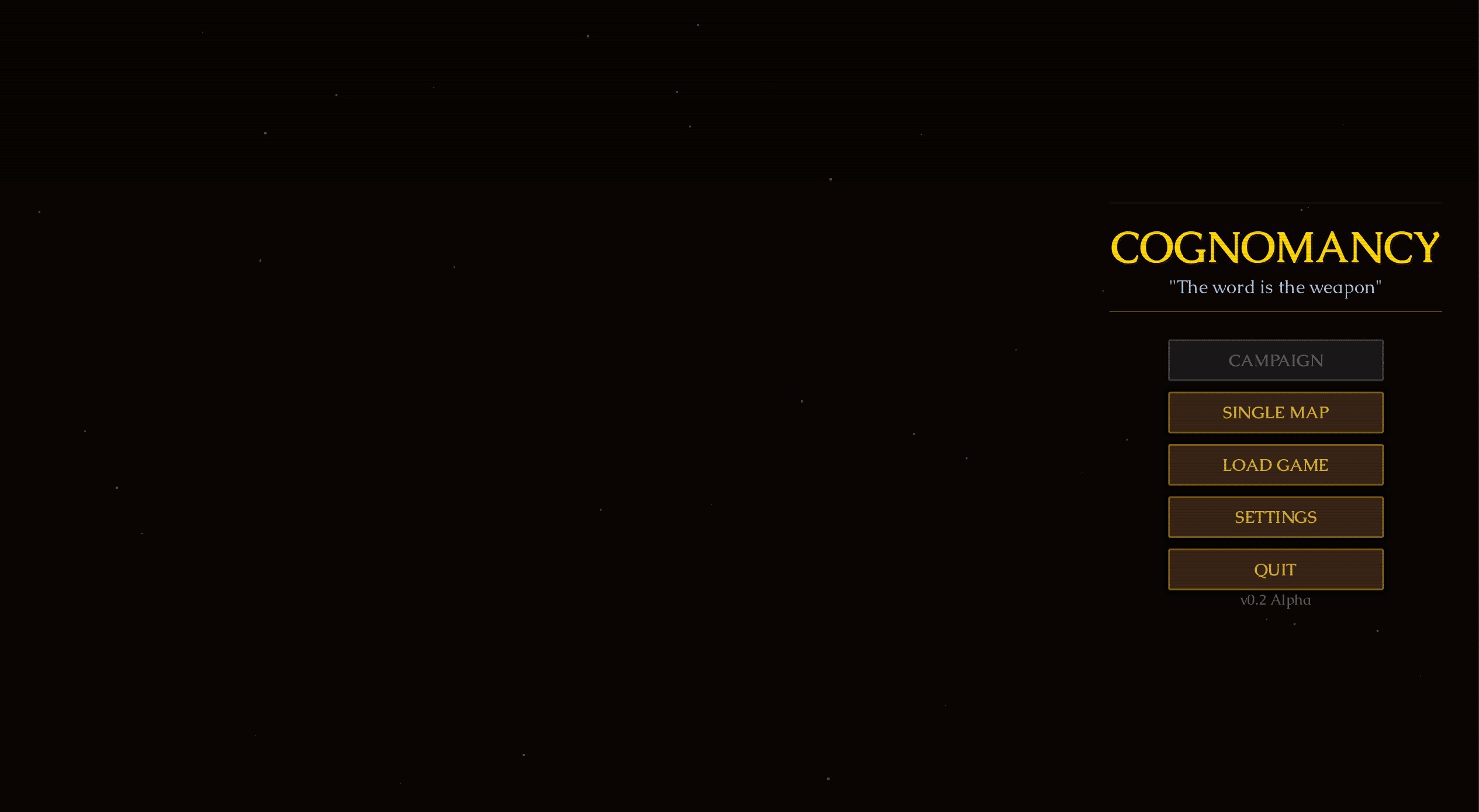 Cognomancy screenshot 1