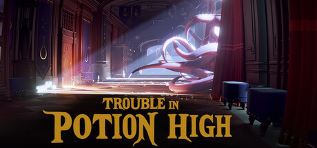 Trouble in Potion High — Steam header