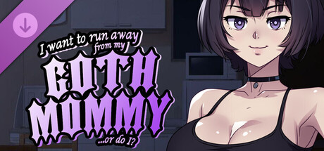I want to run away from my goth mommy... or do I? - Artbook