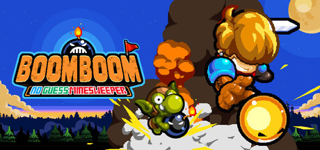 Boom Boom No Guess Minesweeper — Steam header