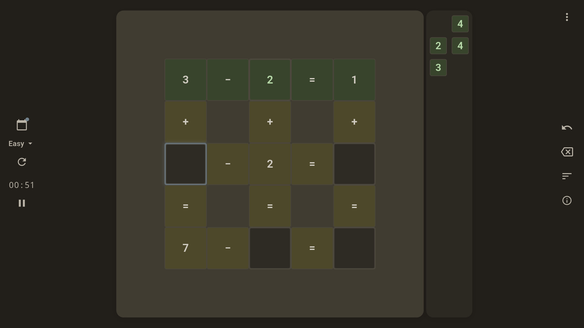 Cross Math - Logic Number Puzzle screenshot 3