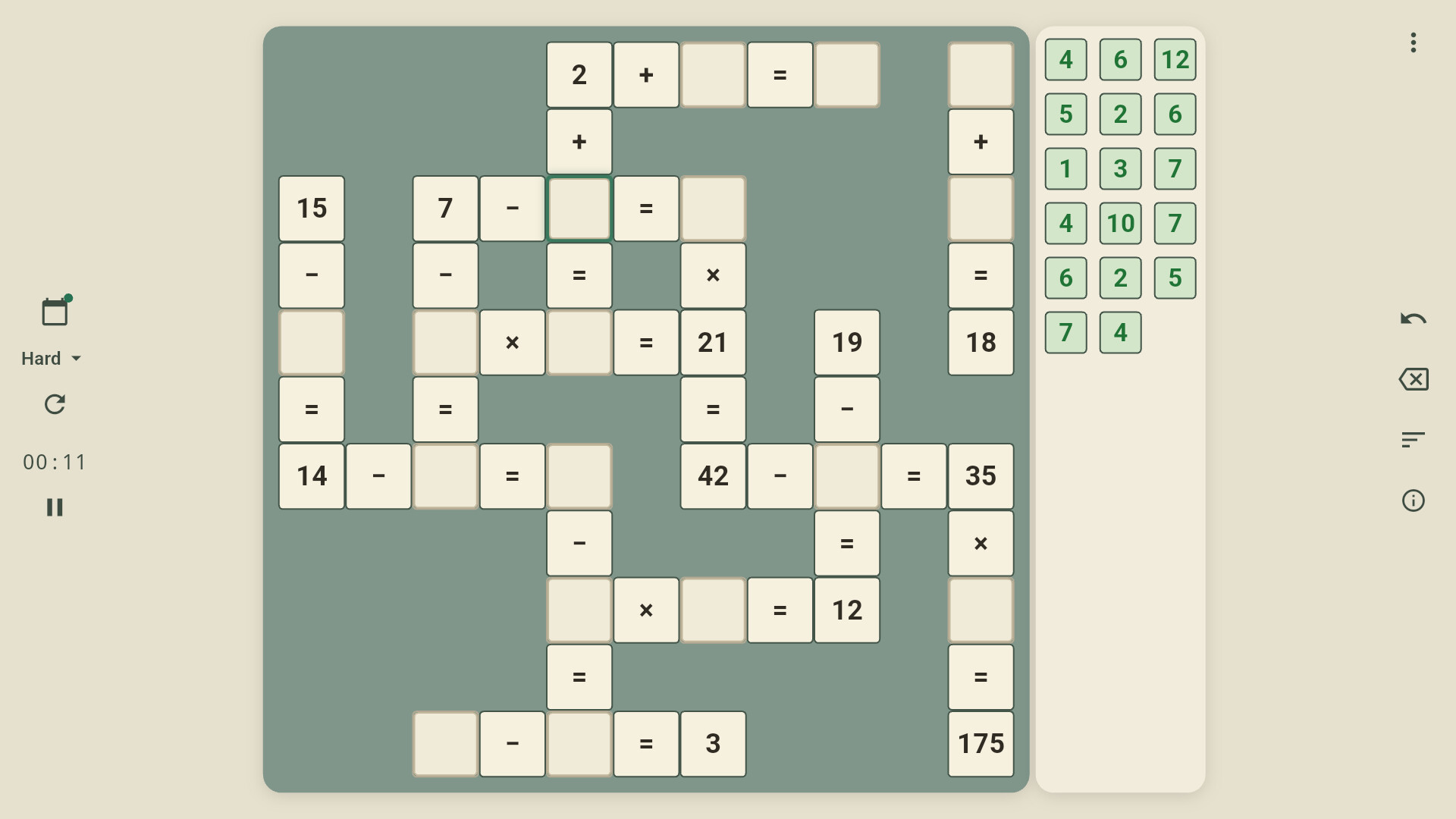 Cross Math - Logic Number Puzzle screenshot 4