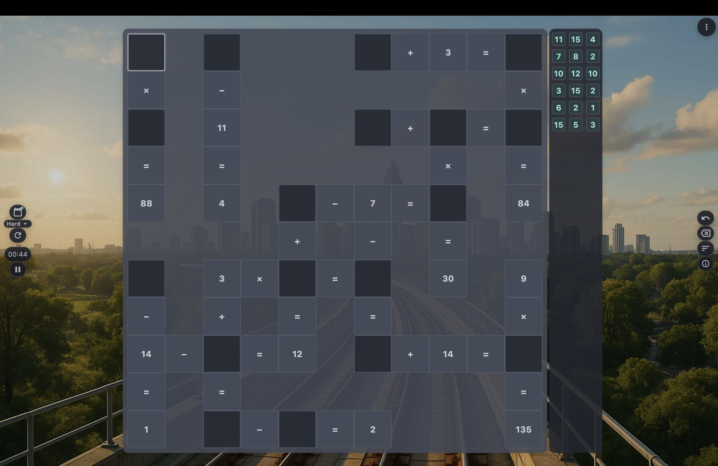 Cross Math - Logic Number Puzzle screenshot 2