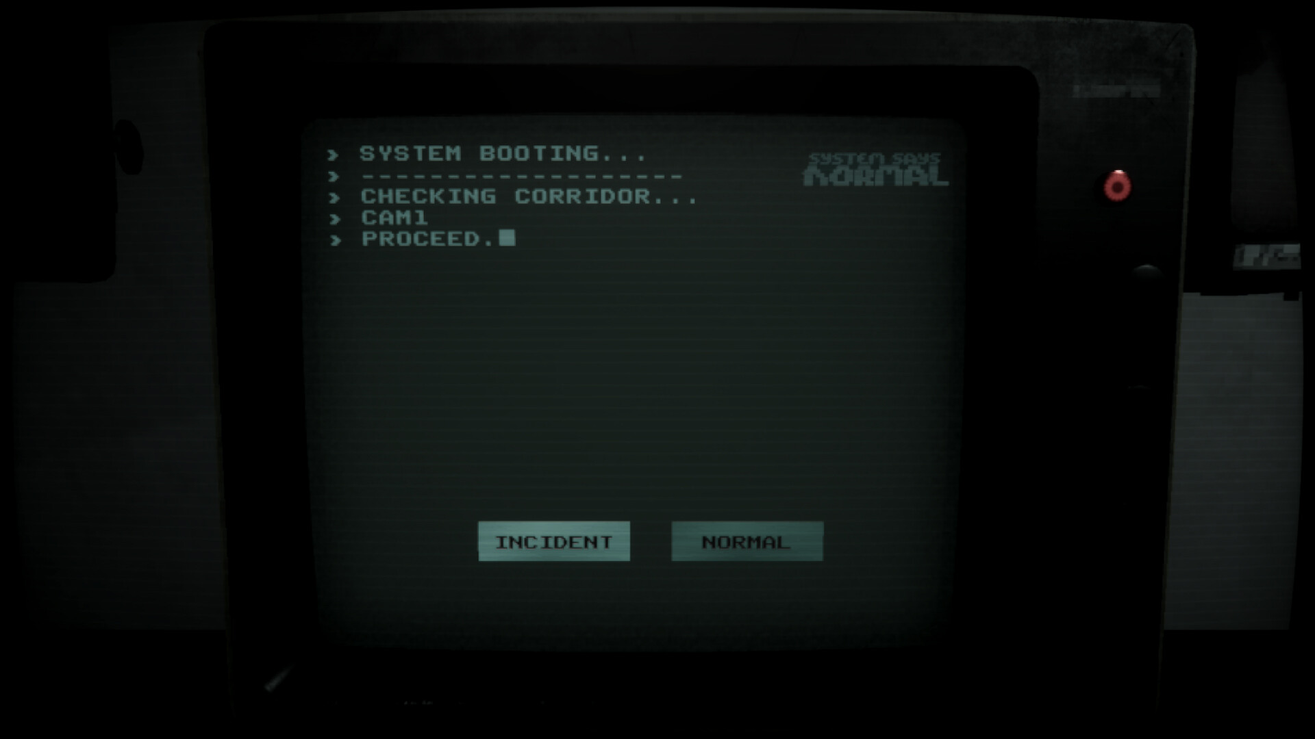 System Says Normal screenshot 2