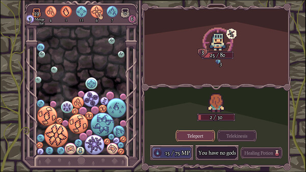 Ball, Fall, Dungeon Crawl screenshot 1