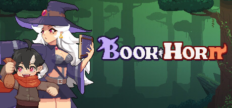 Book & Horn — Steam header
