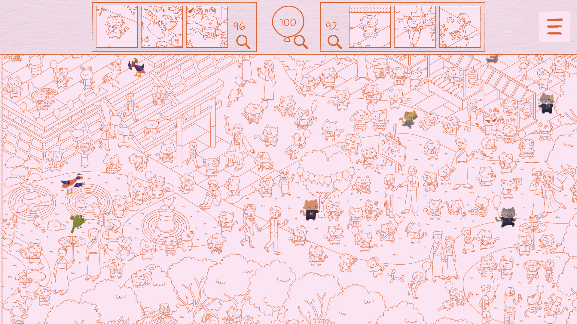 Meow Moments: The Cherry Blossom Park screenshot 1