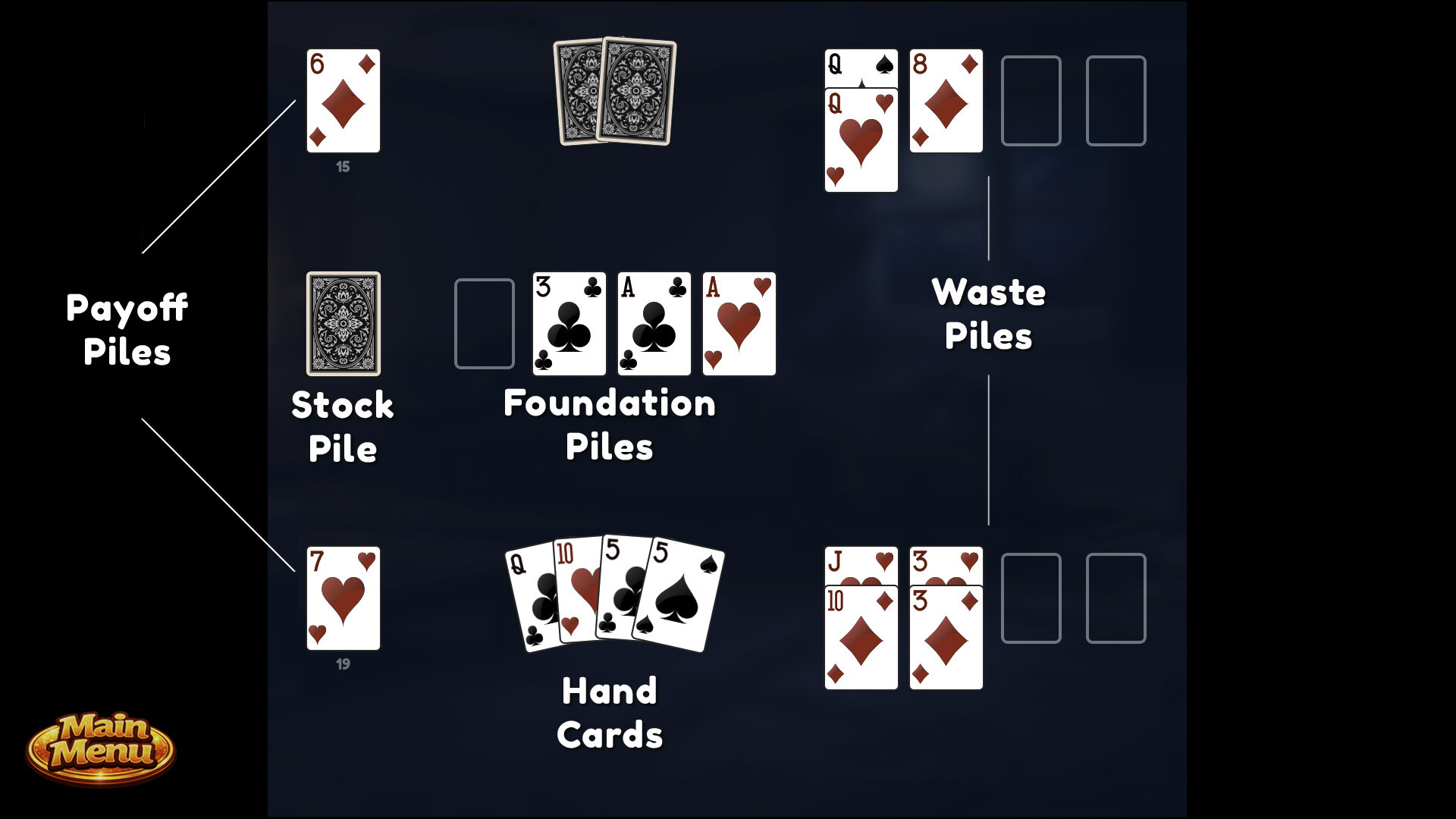 Cat and Mouse Solitaire screenshot 1