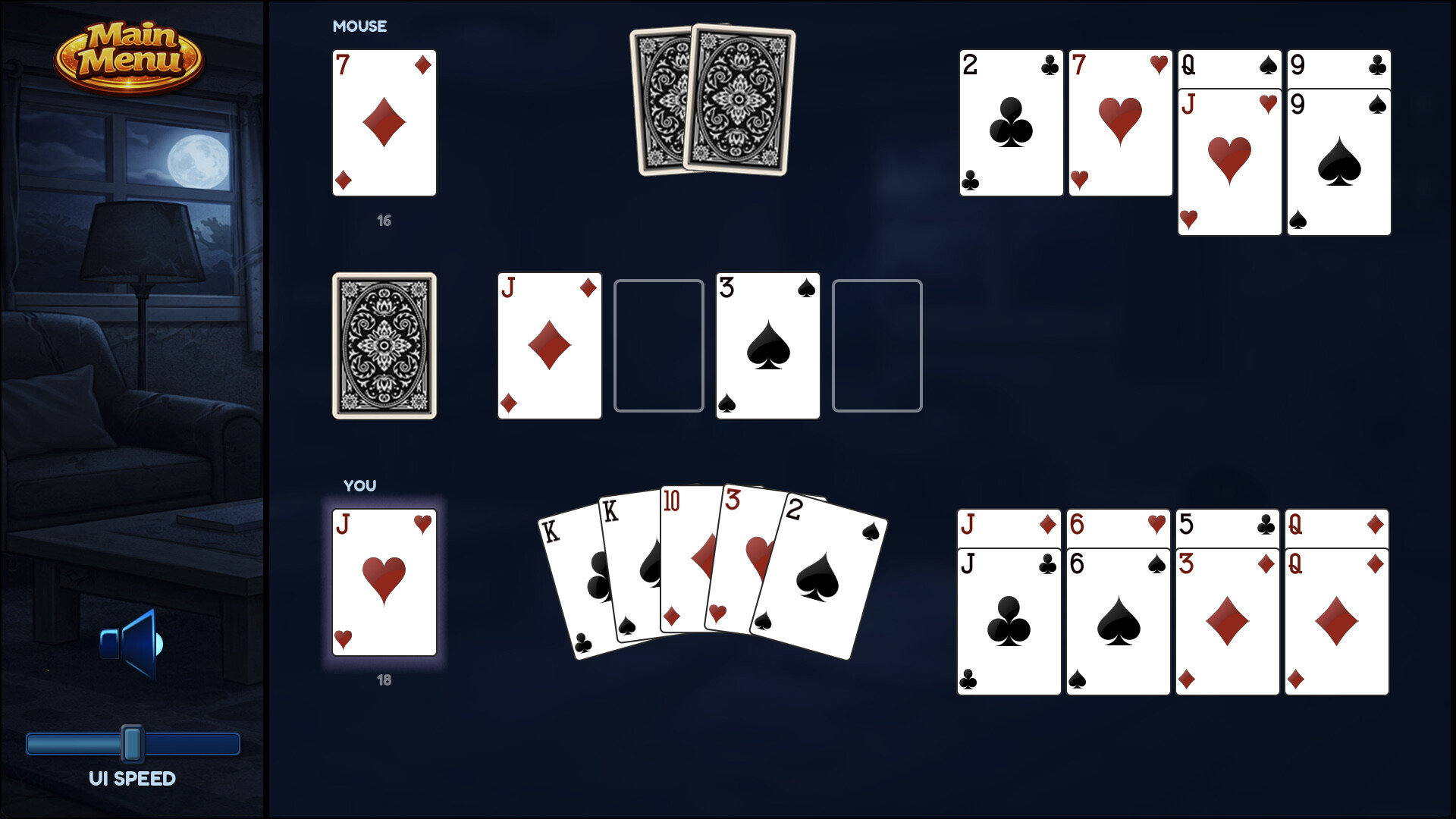 Cat and Mouse Solitaire screenshot 3