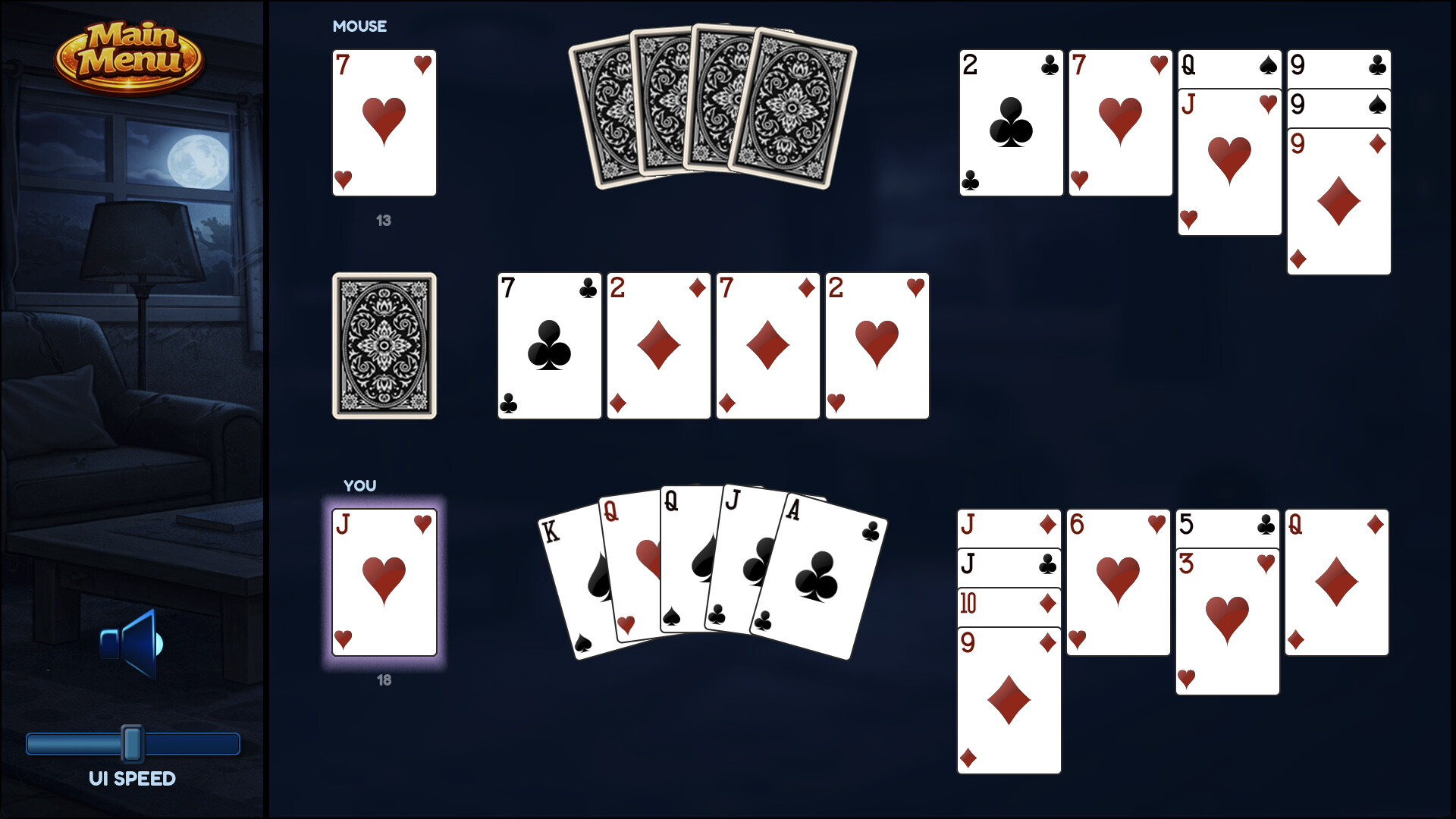 Cat and Mouse Solitaire screenshot 4