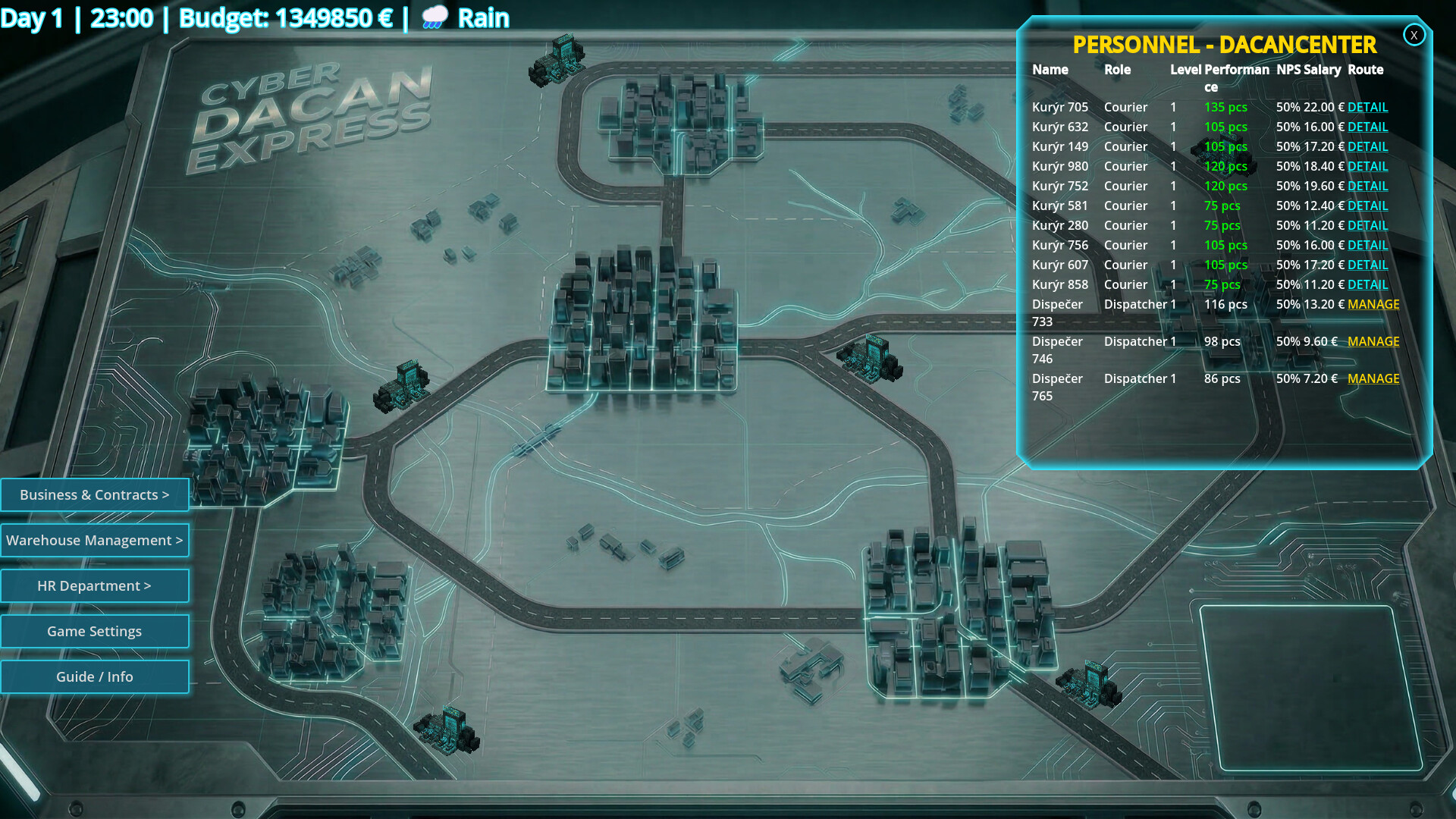 Dacan Express: Logistic manager screenshot 3