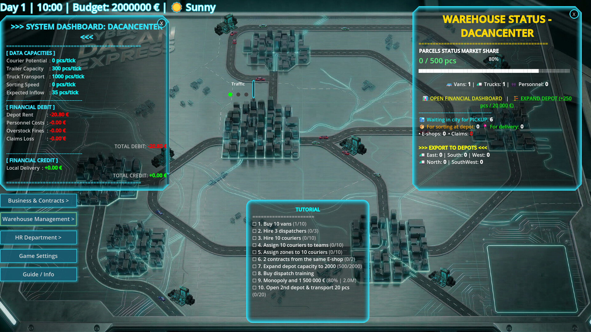 Dacan Express: Logistic manager screenshot 5