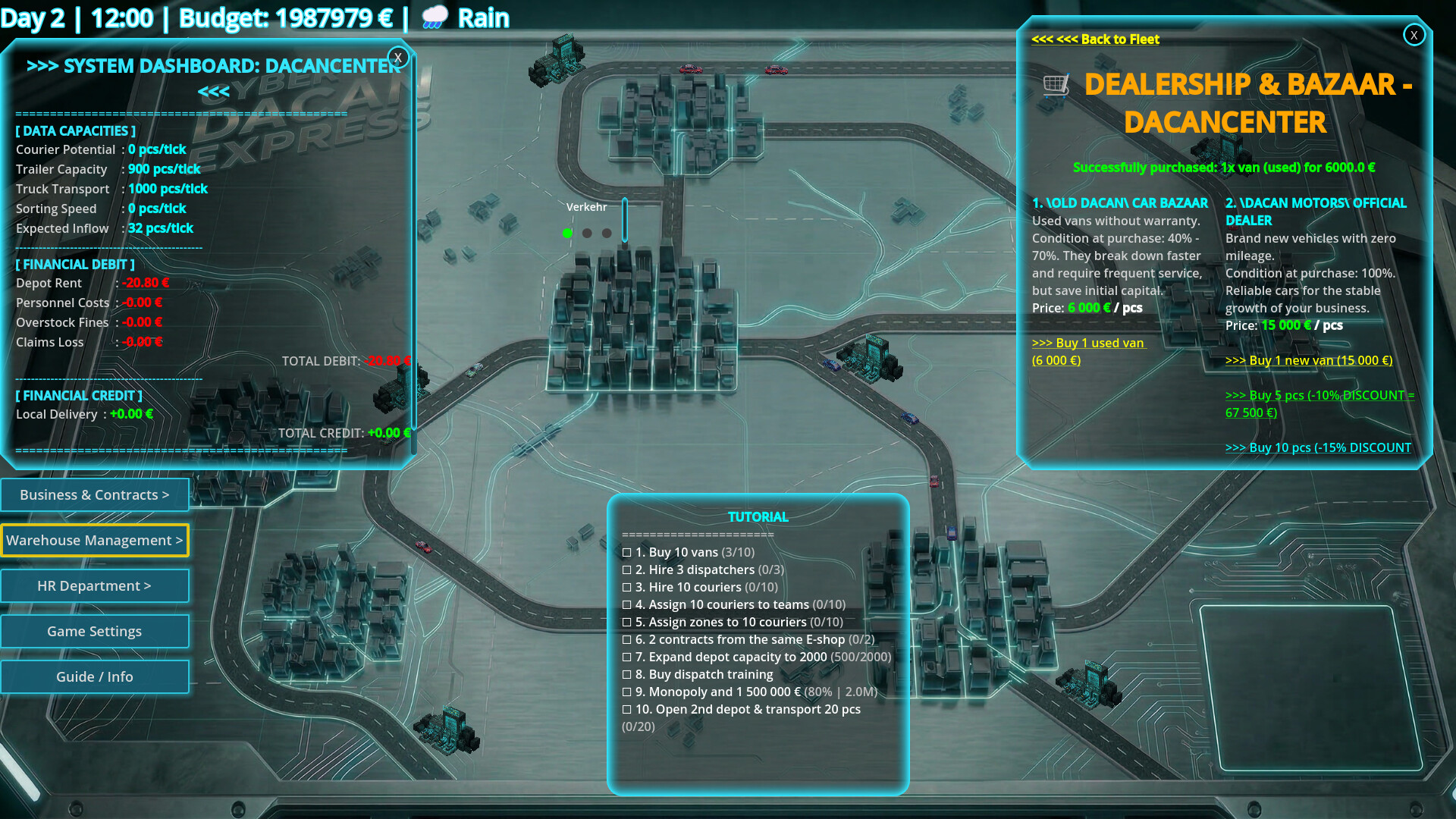 Dacan Express: Logistic manager screenshot 4