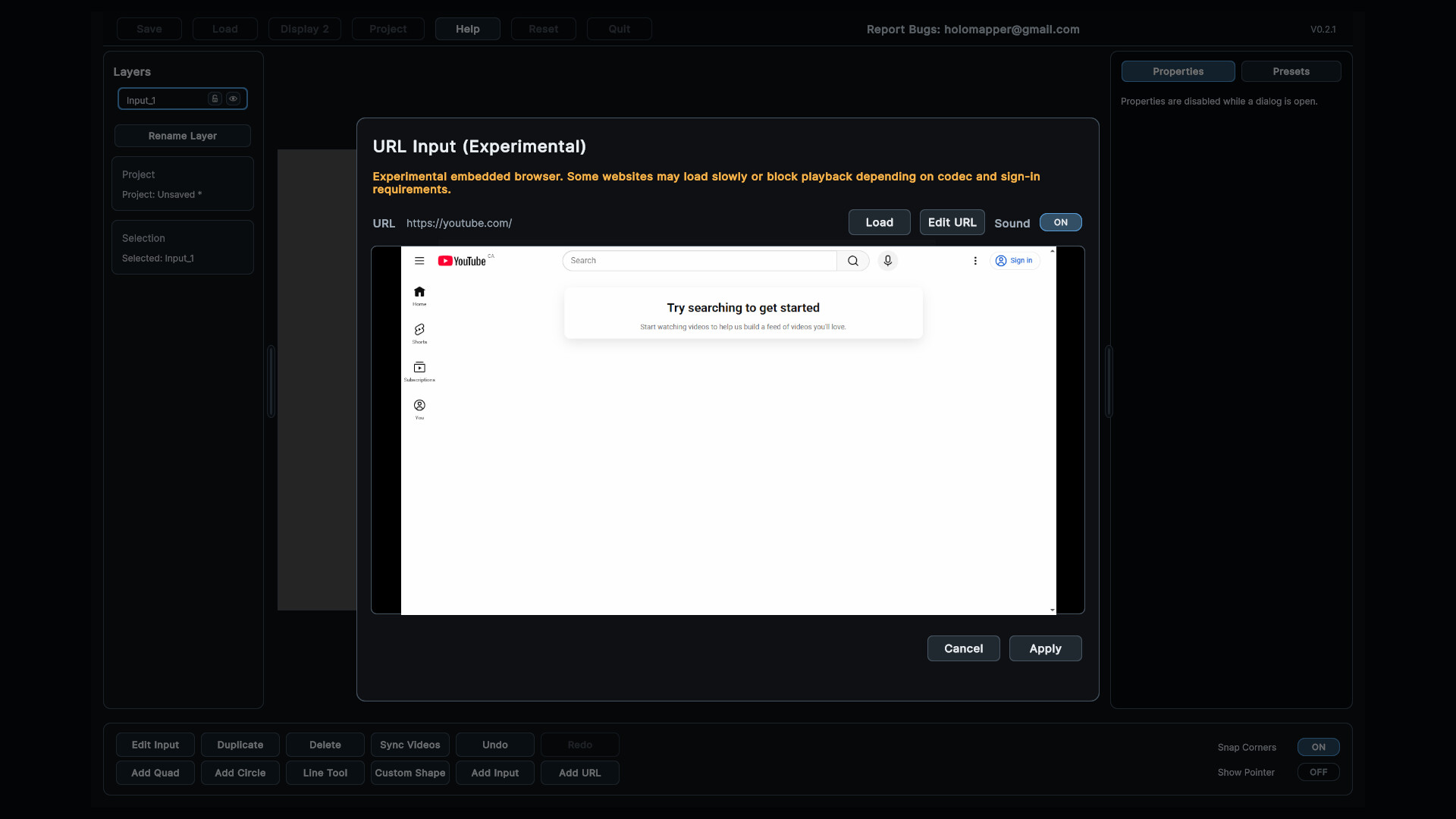 HoloMapper – Projection Mapping Tool screenshot 10