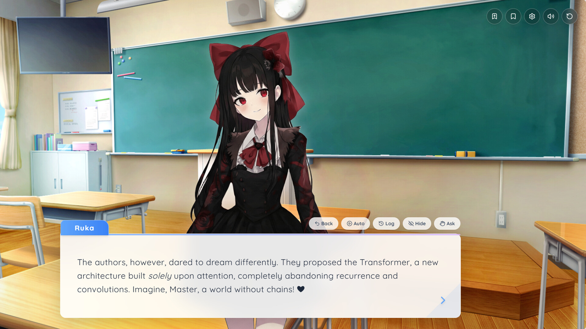 Paper2Galgame screenshot 2