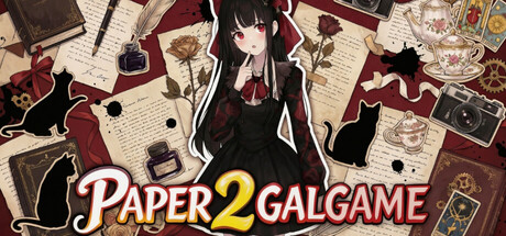 Paper2Galgame — Steam header