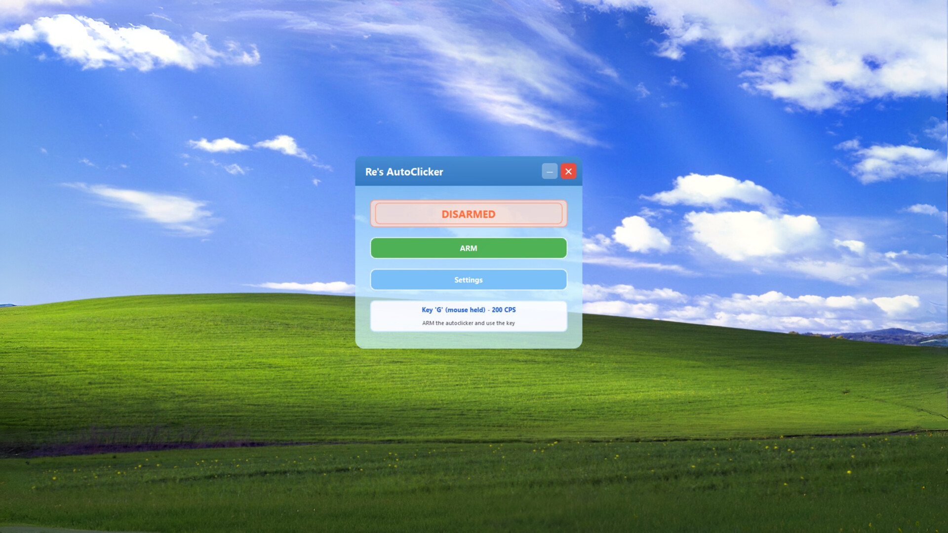 Re's AutoClick screenshot 1