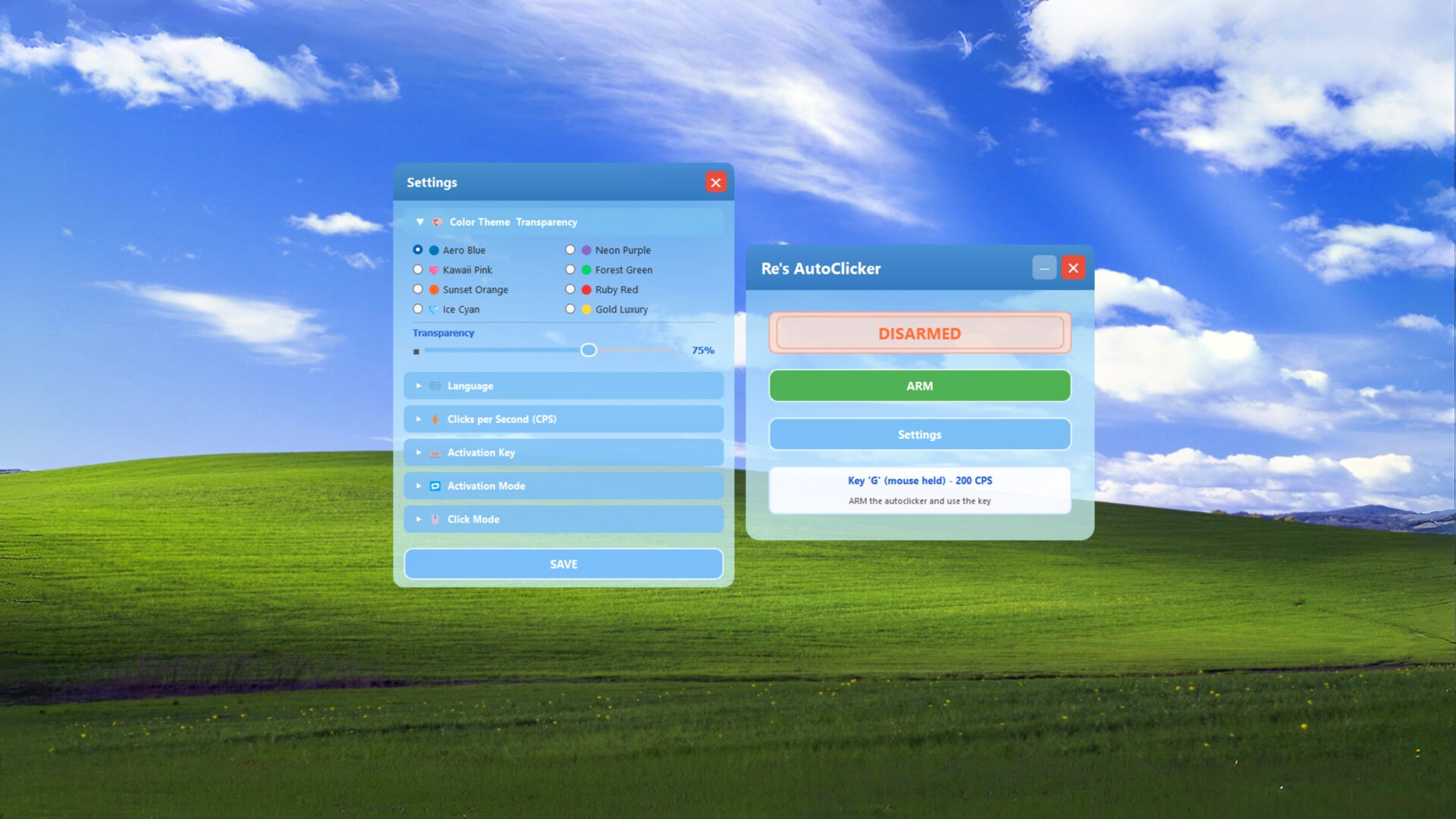 Re's AutoClick screenshot 4
