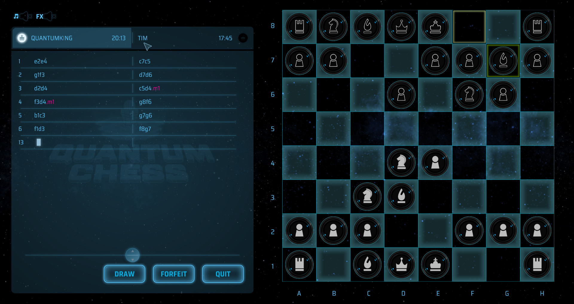 Quantum Chess screenshot 2