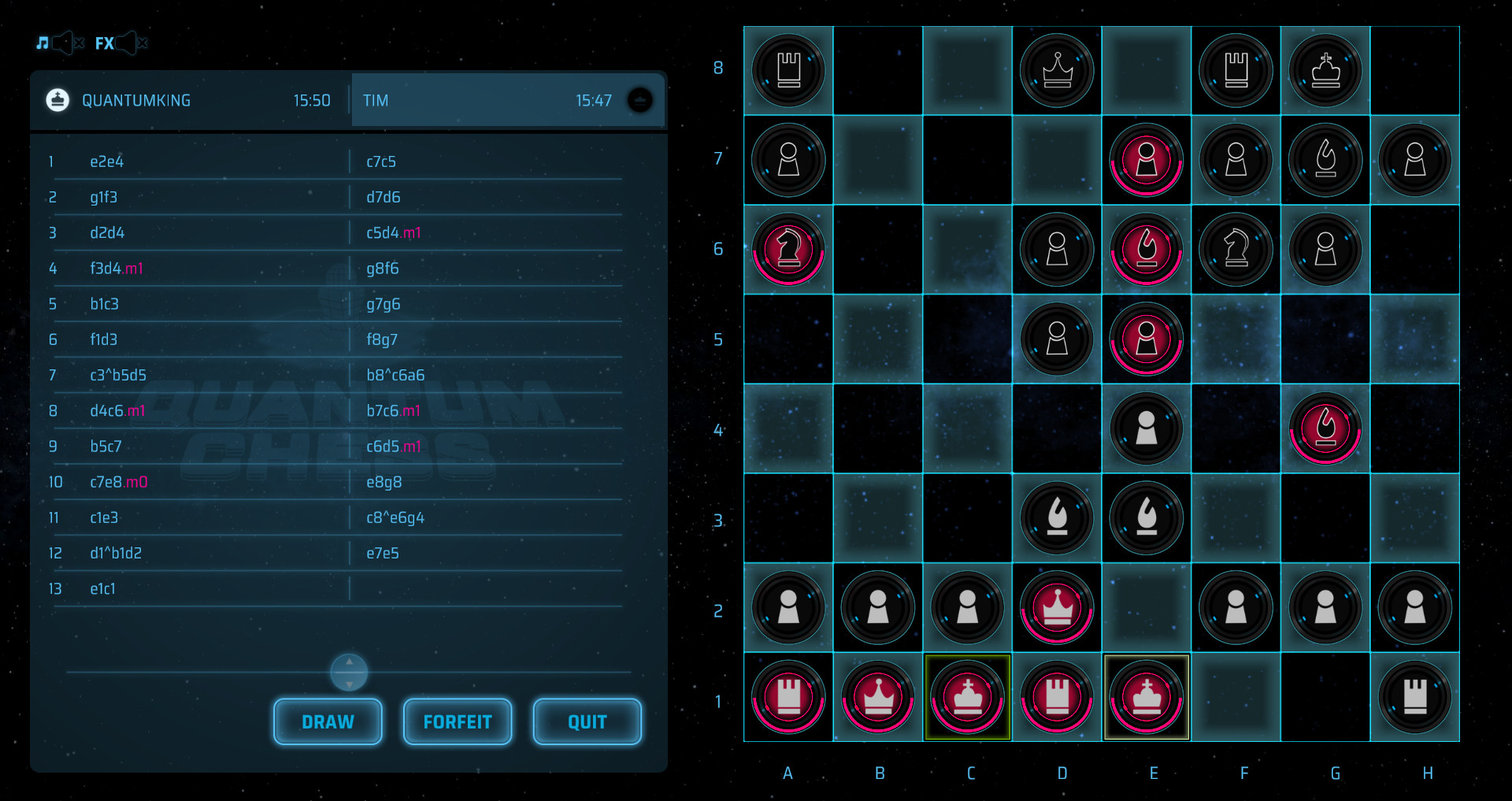 Quantum Chess screenshot 1