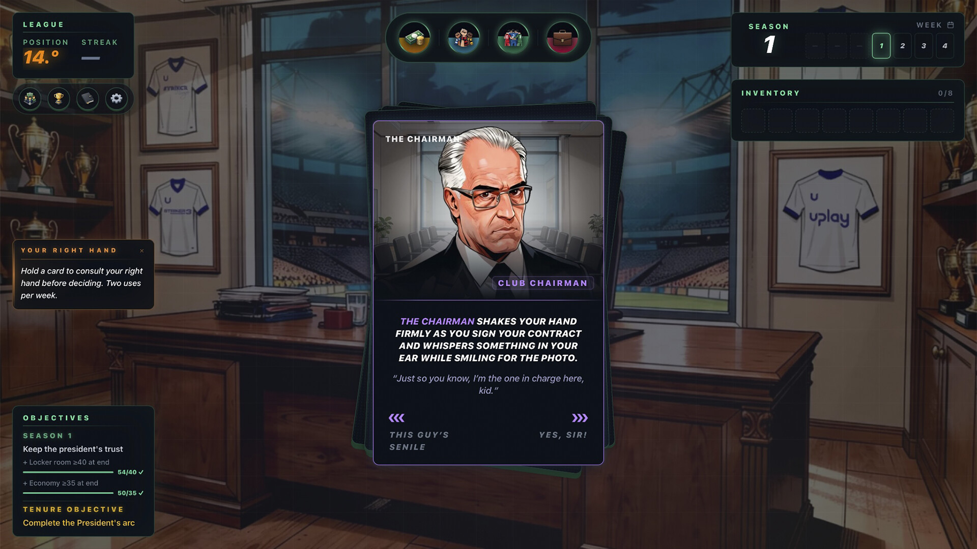 Road To Glory screenshot 1
