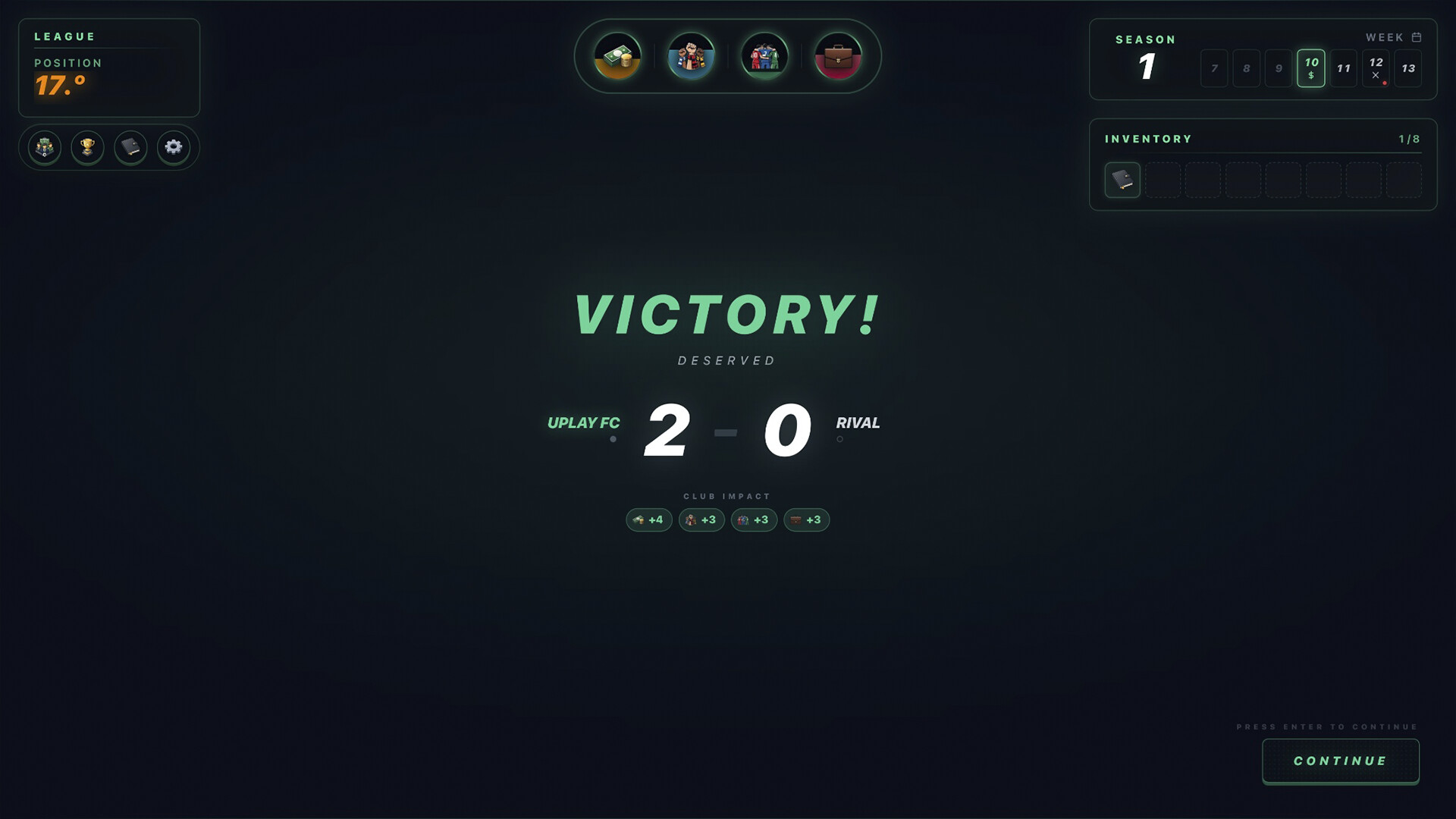 Road To Glory screenshot 3