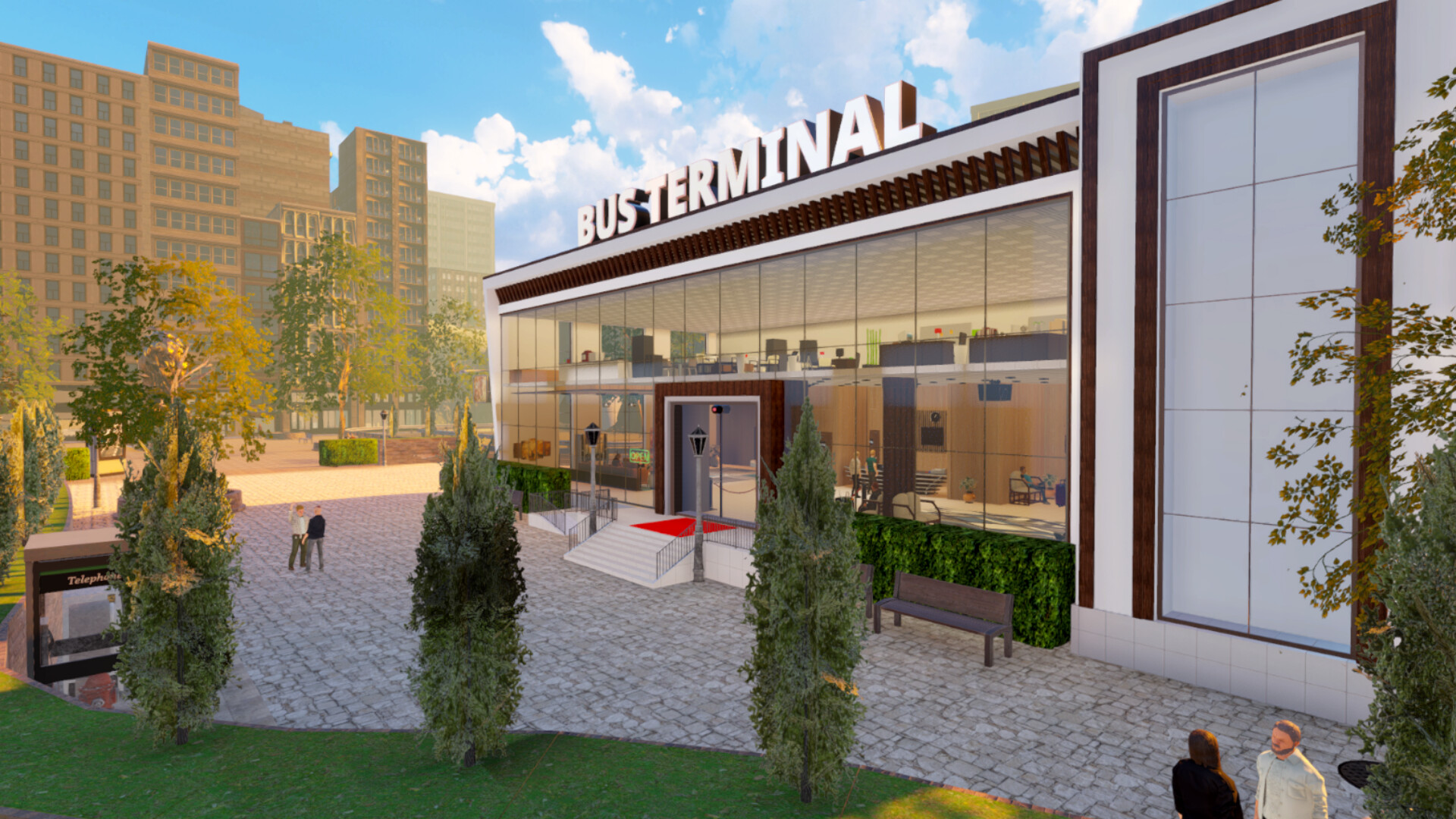 Bus Terminal Simulator screenshot 2