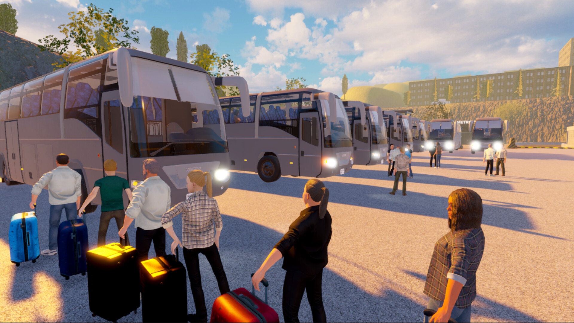 Bus Terminal Simulator screenshot 1