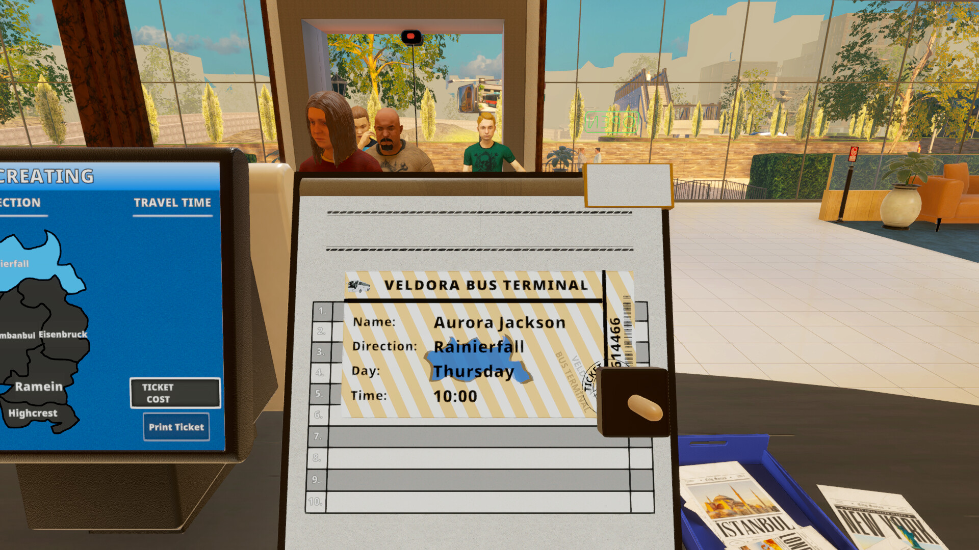 Bus Terminal Simulator screenshot 3